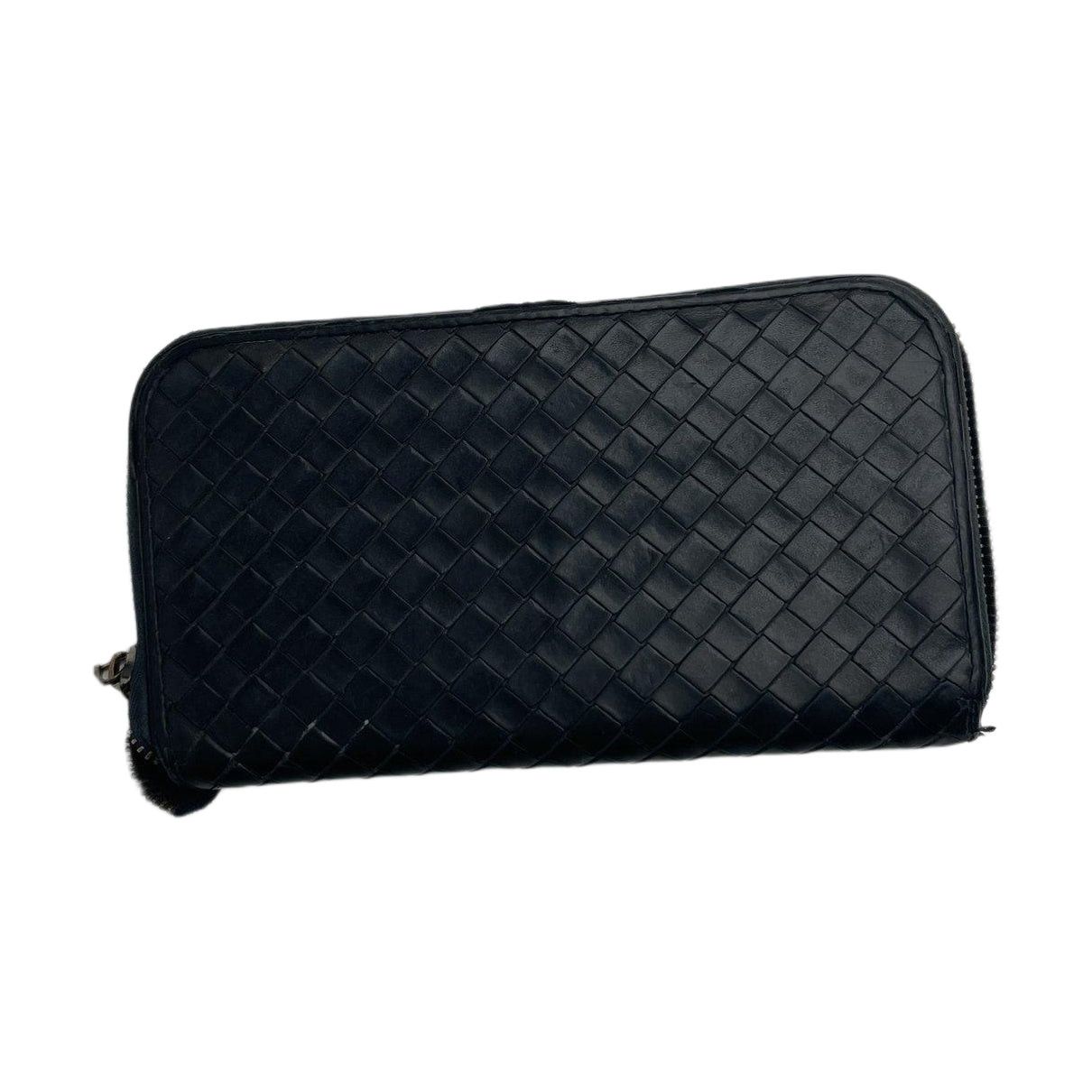 Bottega Veneta Intrecciato Black Leather Wallet Size ONE SIZE - 1 Thumbnail