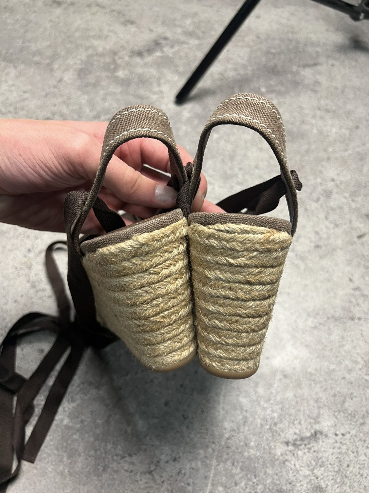 Prada Rare Prada Heels espadrille Size US 10 / IT 40 - 9 Thumbnail