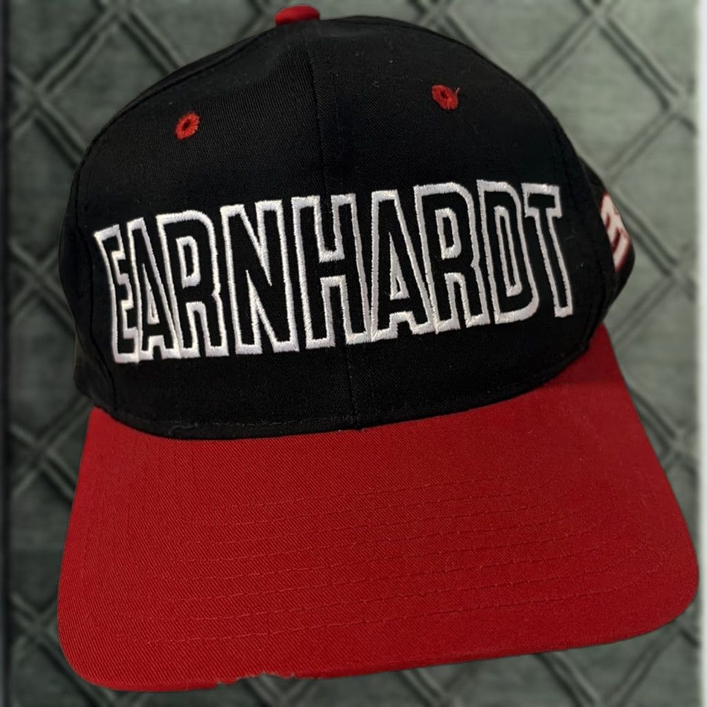 NASCAR VINTAGE Dale Earnhardt #3 NASCAR Racing Competitors View SnapBack Hat Men One Size Black Snapback Hats Boys Girls Mens Womens Size ONE SIZE - 1 Thumbnail