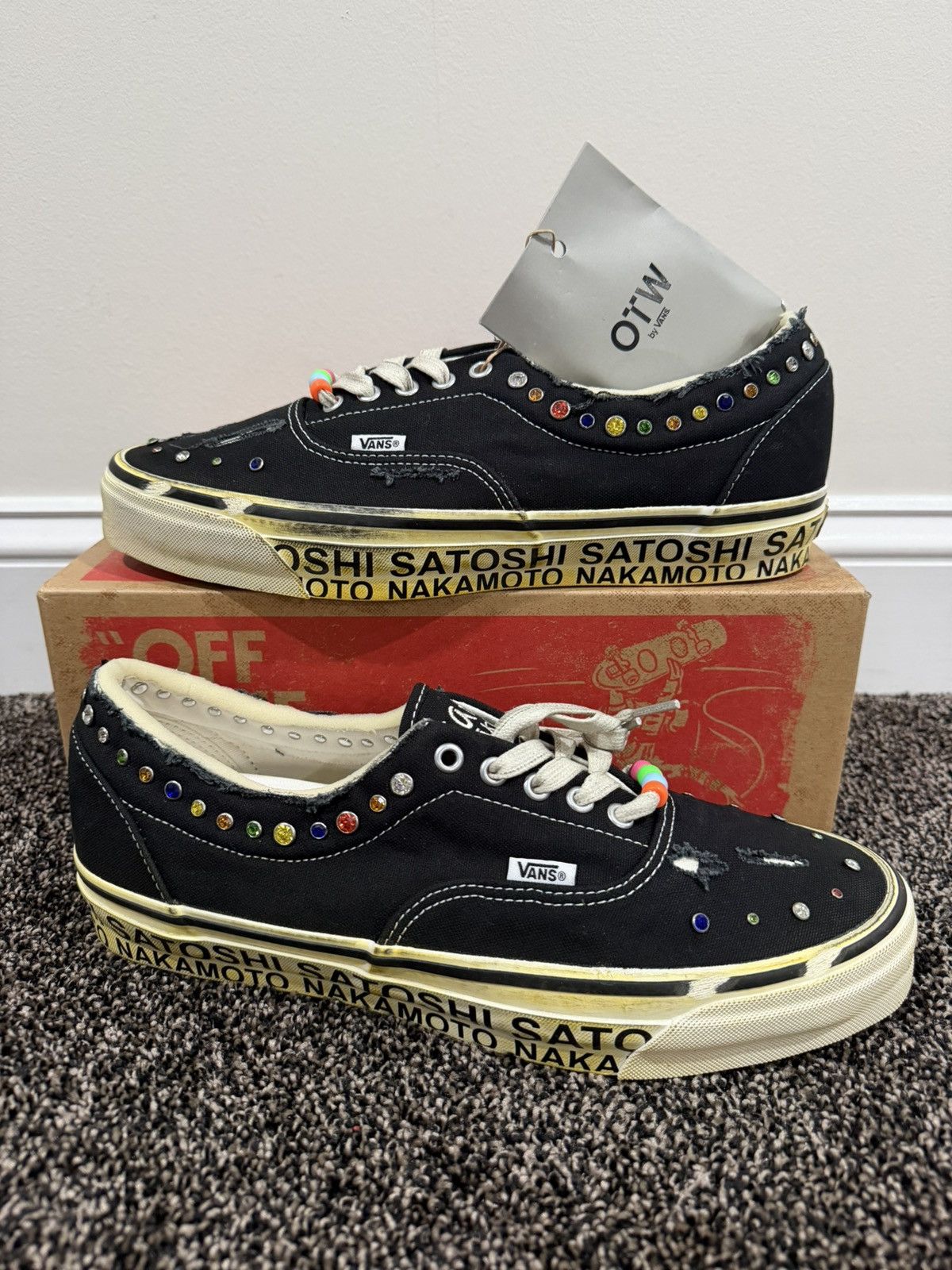 Satoshi Nakamoto × Vans Satoshi Nakamoto x Vans OTW Lucky Charms Era 95 Low Sneakers Size US 12 / EU 45 - 10 Thumbnail