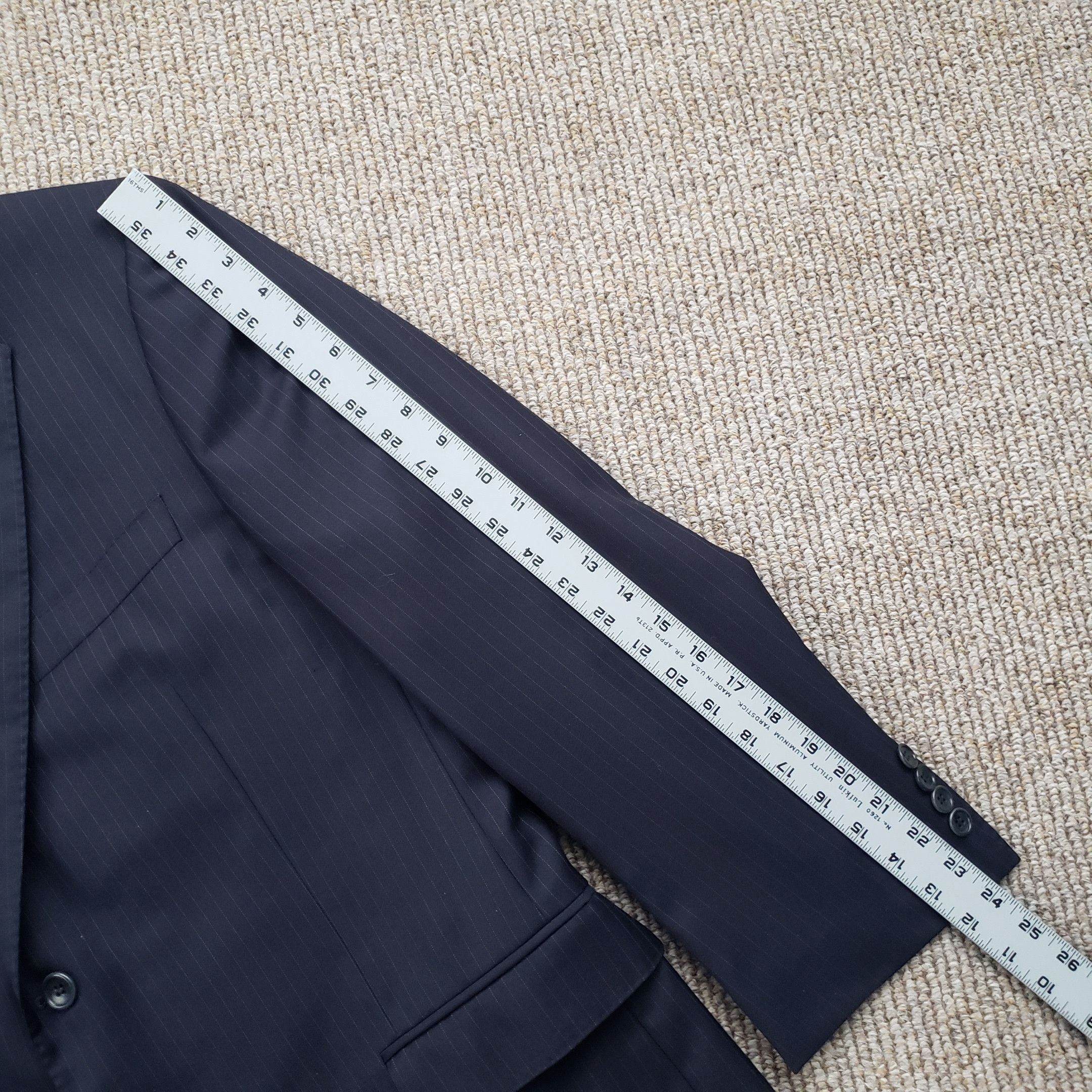 Other Dino Filarte Super 110s Wool Custom Men's Suit Size 42S - 10 Thumbnail
