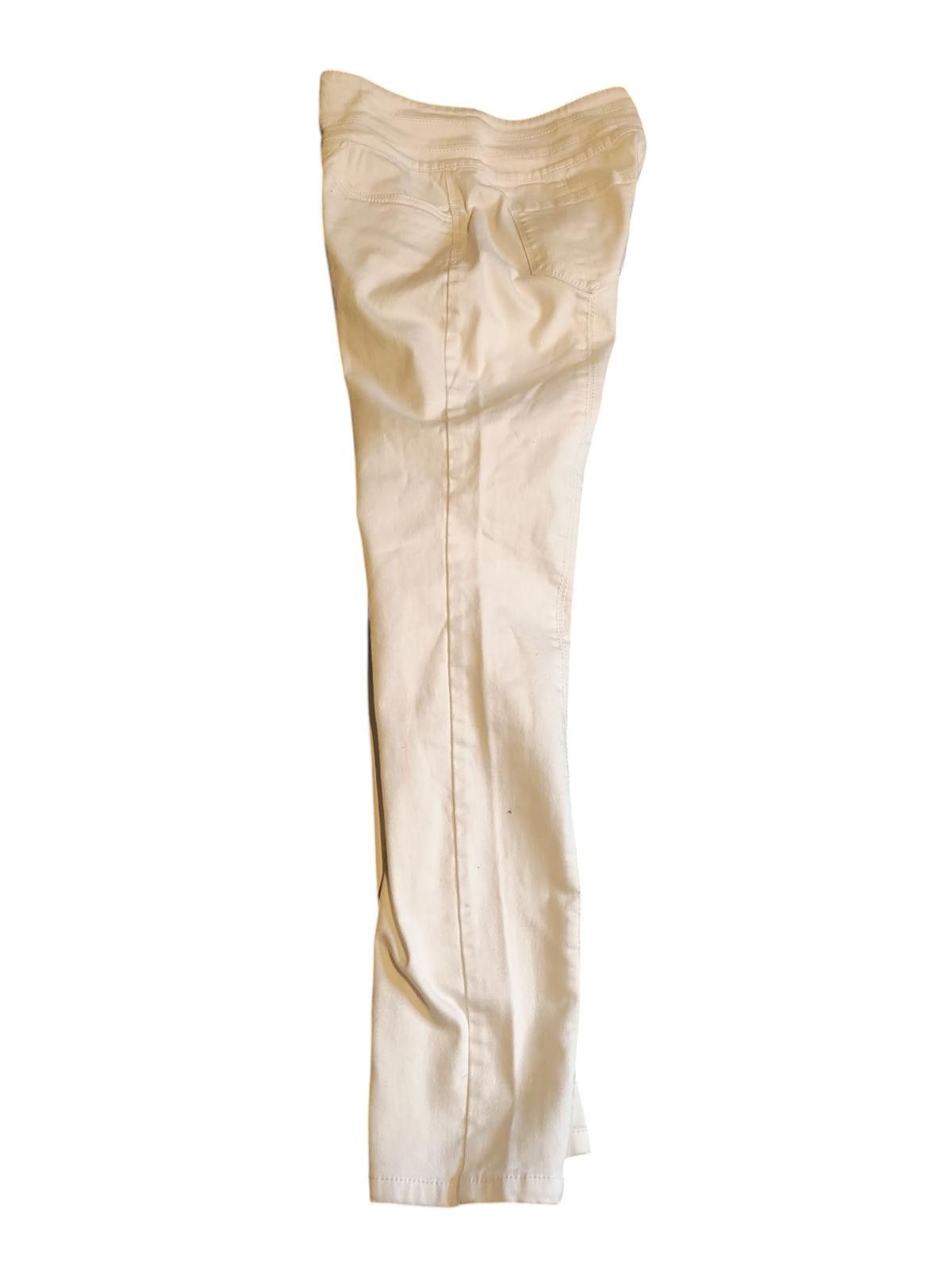 United Colors Of Benetton Bebe Women's Casual White Pants Size 28" / US 6 / IT 42 - 5 Thumbnail