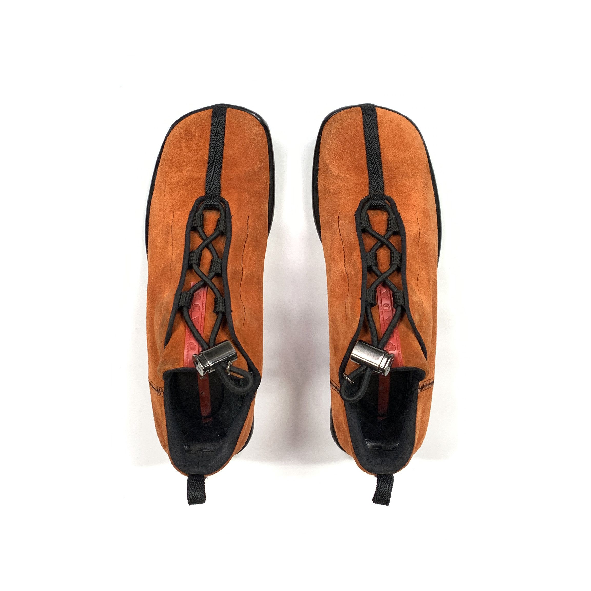 Prada 1999 Suede Sneakers (24 cm) Size US 7.5 / IT 37.5 - 3 Thumbnail