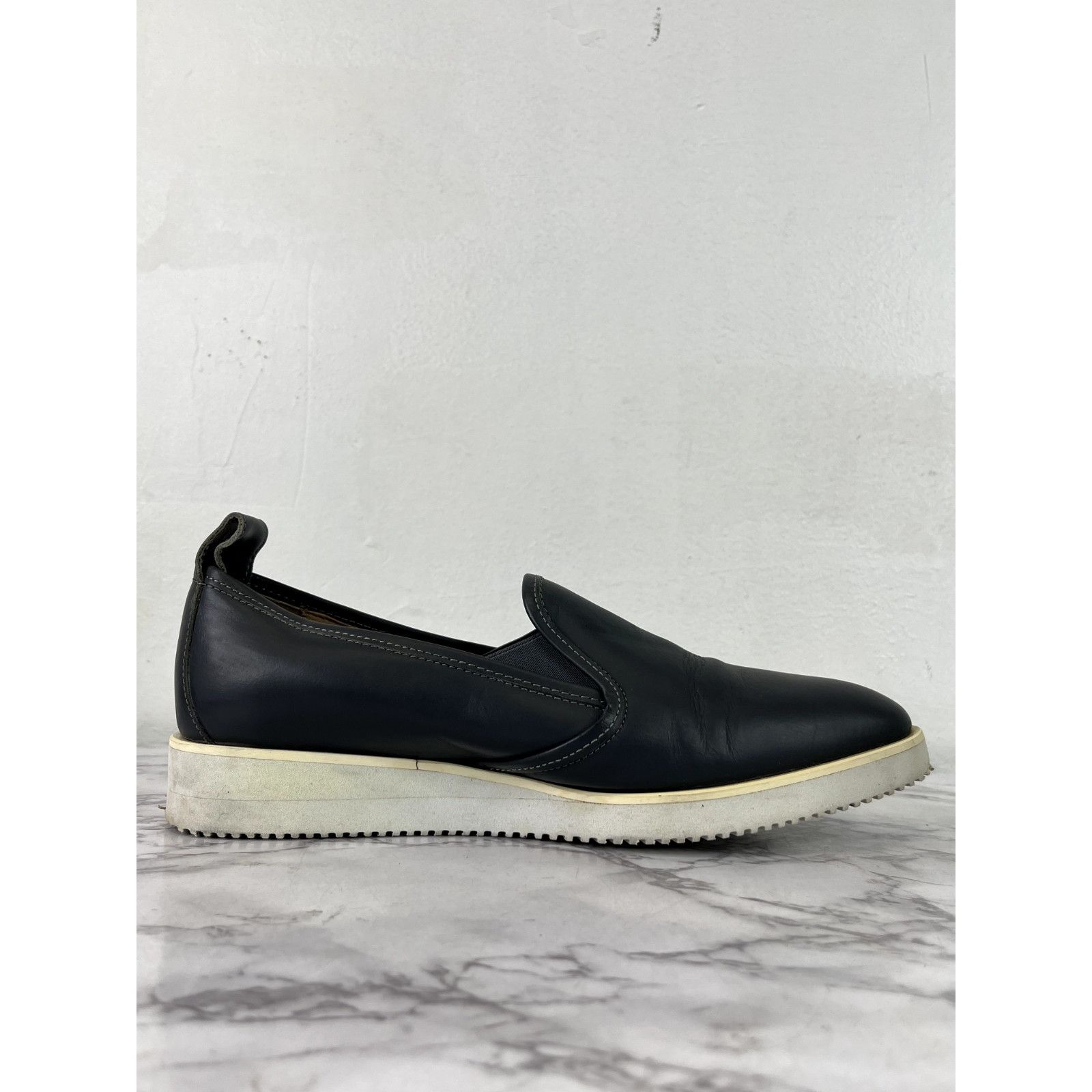 Everlane Everlane Women's Gray The Leather Street Shoe Sz 8.5 Size US 8.5 / IT 38.5 - 7 Thumbnail