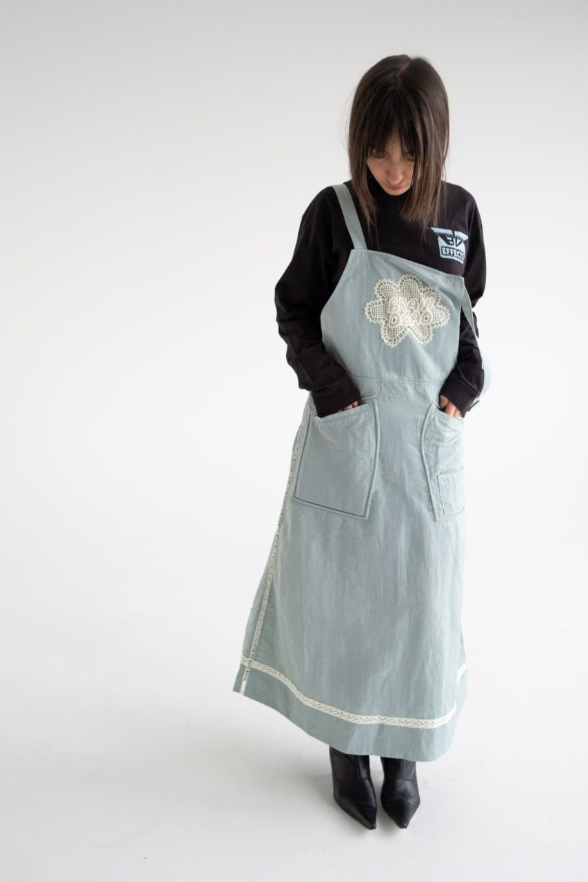 Brain Dead Brain Dead Doily Apron Utility Dress Size M / US 6-8 / IT 42-44 - 4 Thumbnail