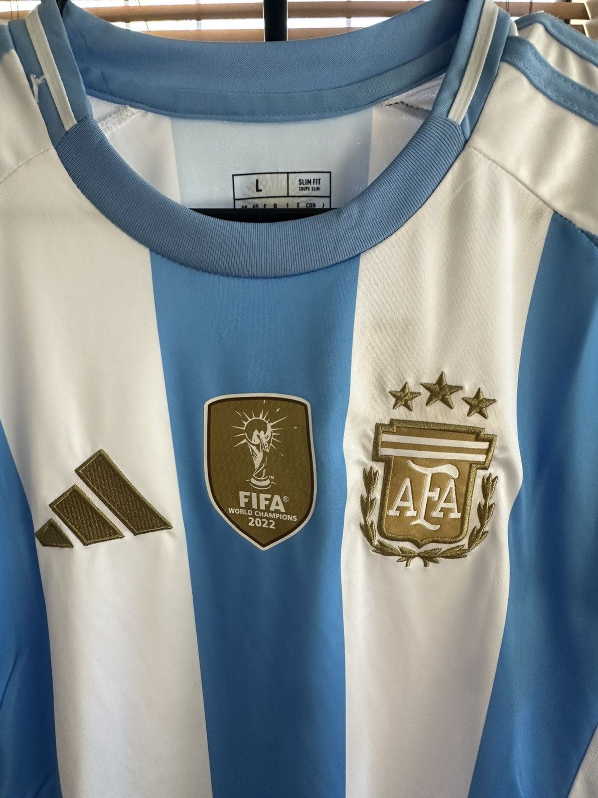 Adidas × Vintage Argentina Jersey x World Cup x Adidas Size US L / EU 52-54 / 3 - 2 Thumbnail