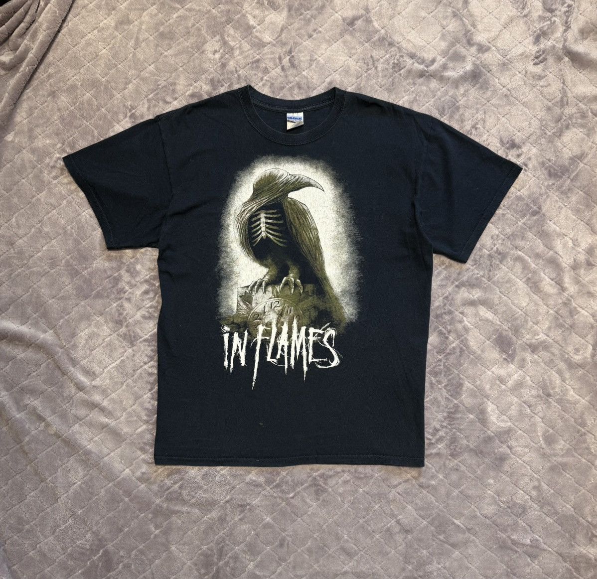 Band Tees × Vintage Vintage 2011 In Flames Band Rock Tee Shirt Size US L / EU 52-54 / 3 - 1 Thumbnail
