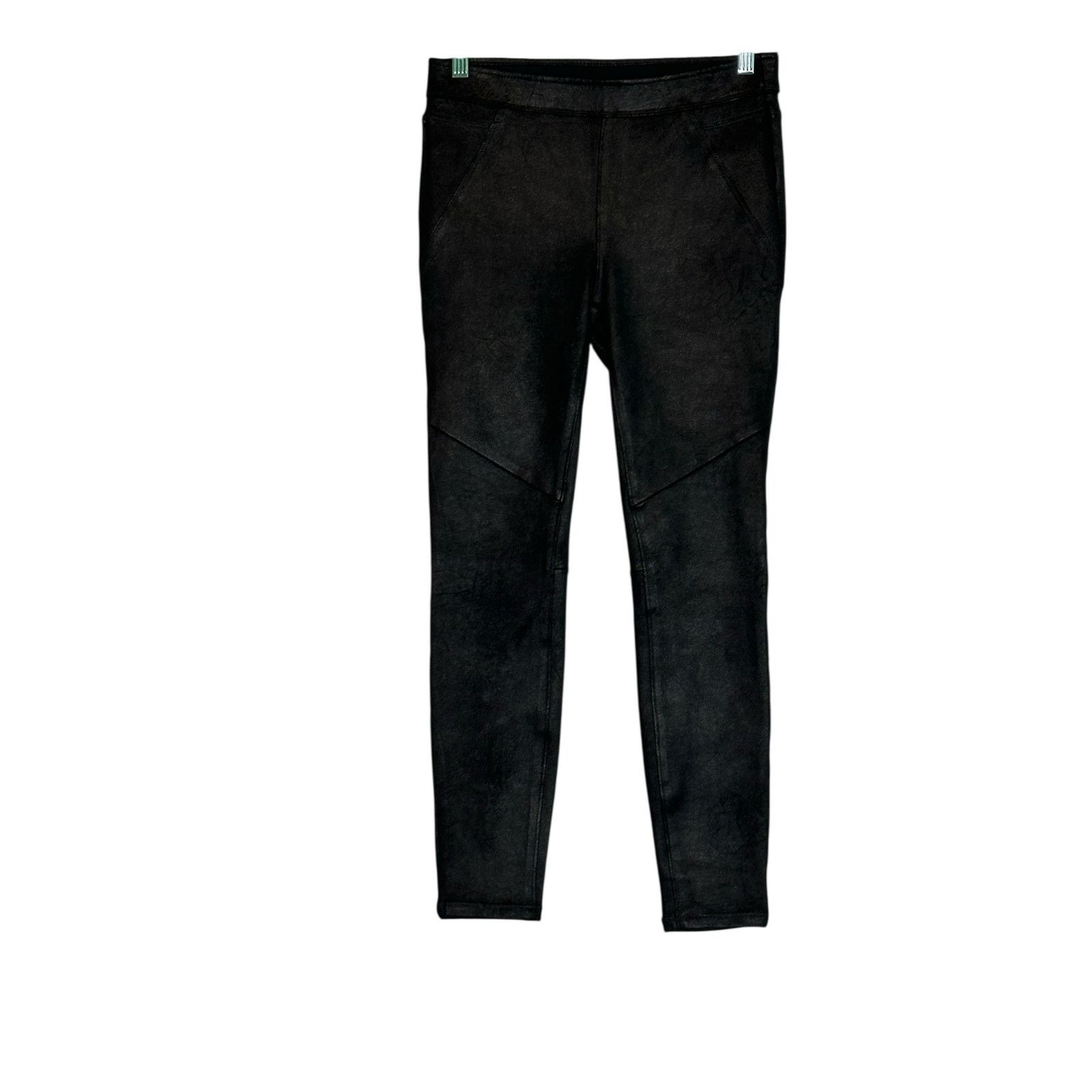 Free People Free People Faux Suede Leather Moto Leggings Pants Size 4 Size 27" / US 4 / IT 40 - 19 Thumbnail