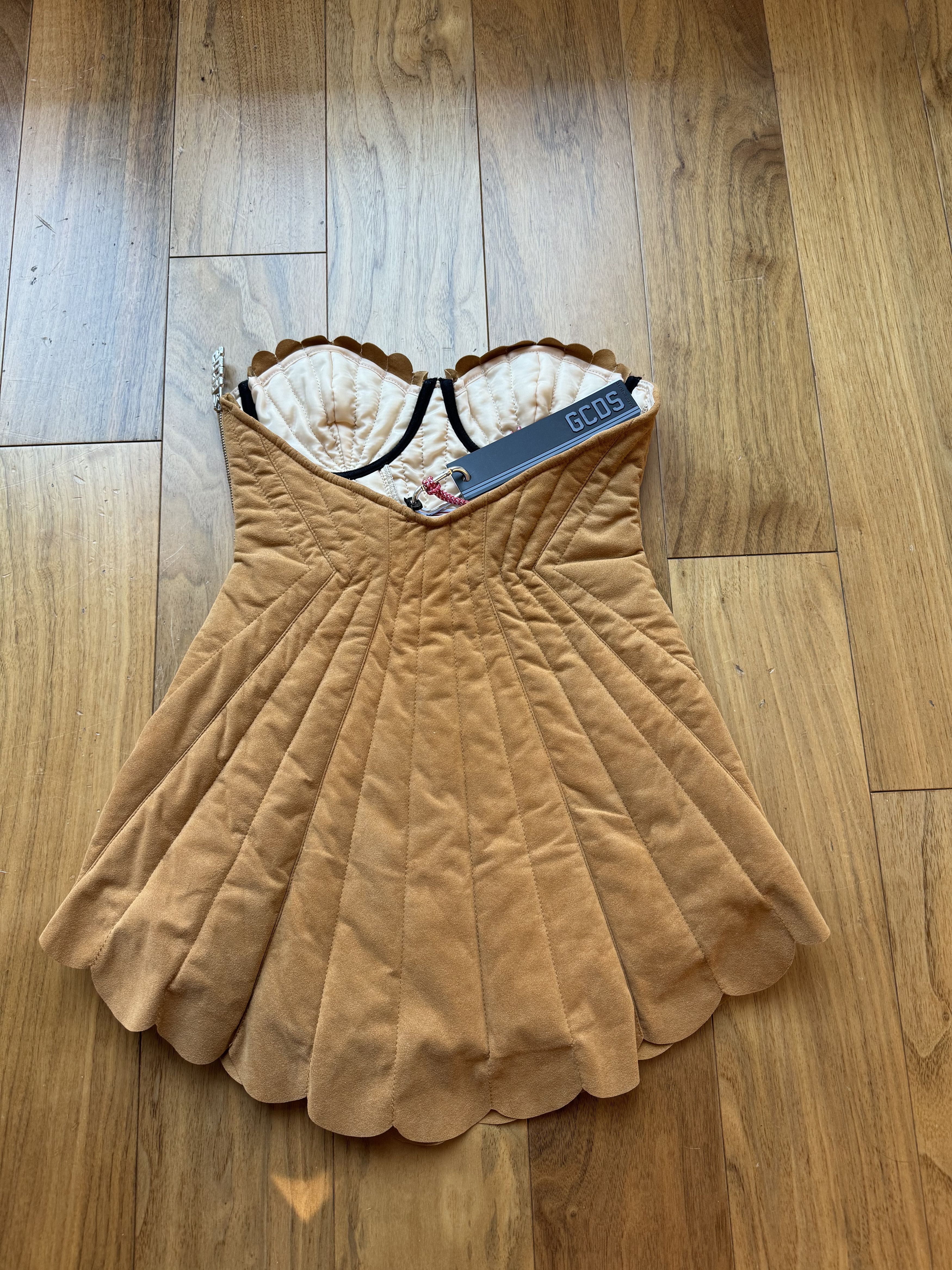 GCDS Shell Mini Dress New With Tags Size S / US 4 / IT 40 - 3 Thumbnail
