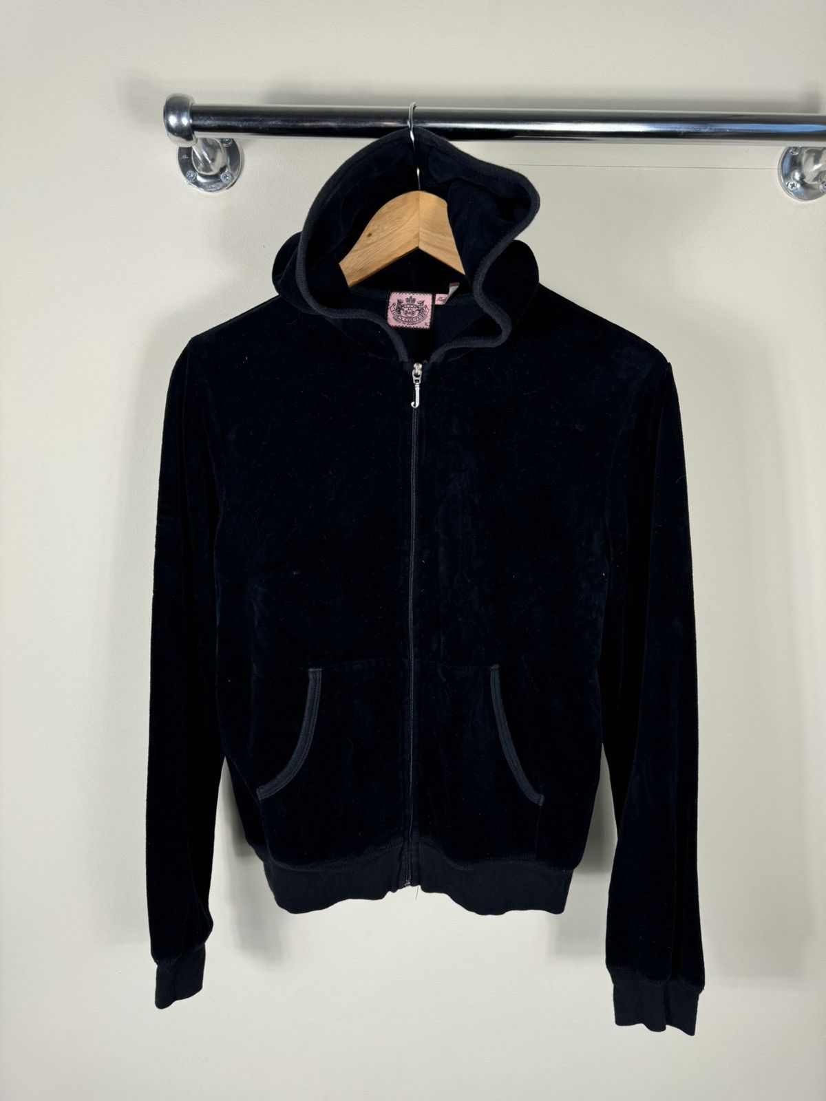 JUICY COUTURE◆Y2K/USA製/ジップパーカー/S/コットン/NVY $_12.JPG?set_id=880000500F