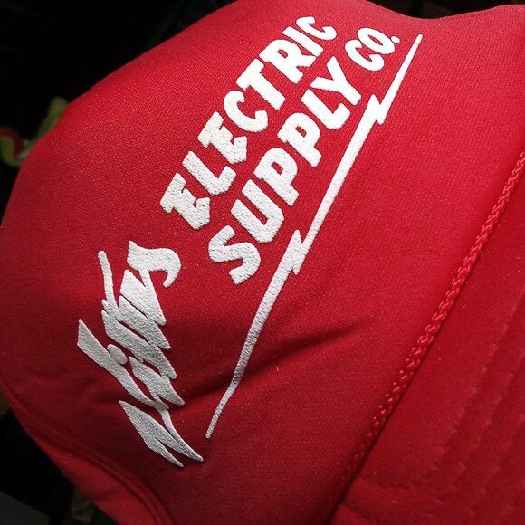 Other DS Vintage Vitus Electric Supply Company Rope Trucker Hat Size ONE SIZE - 2 Thumbnail