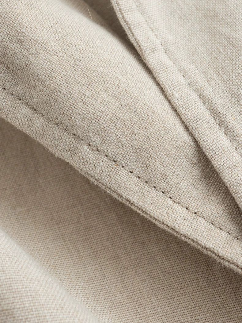 Comme des Garcons Comme des Garcons Beige linen coat Size M / US 6-8 / IT 42-44 - 7 Thumbnail