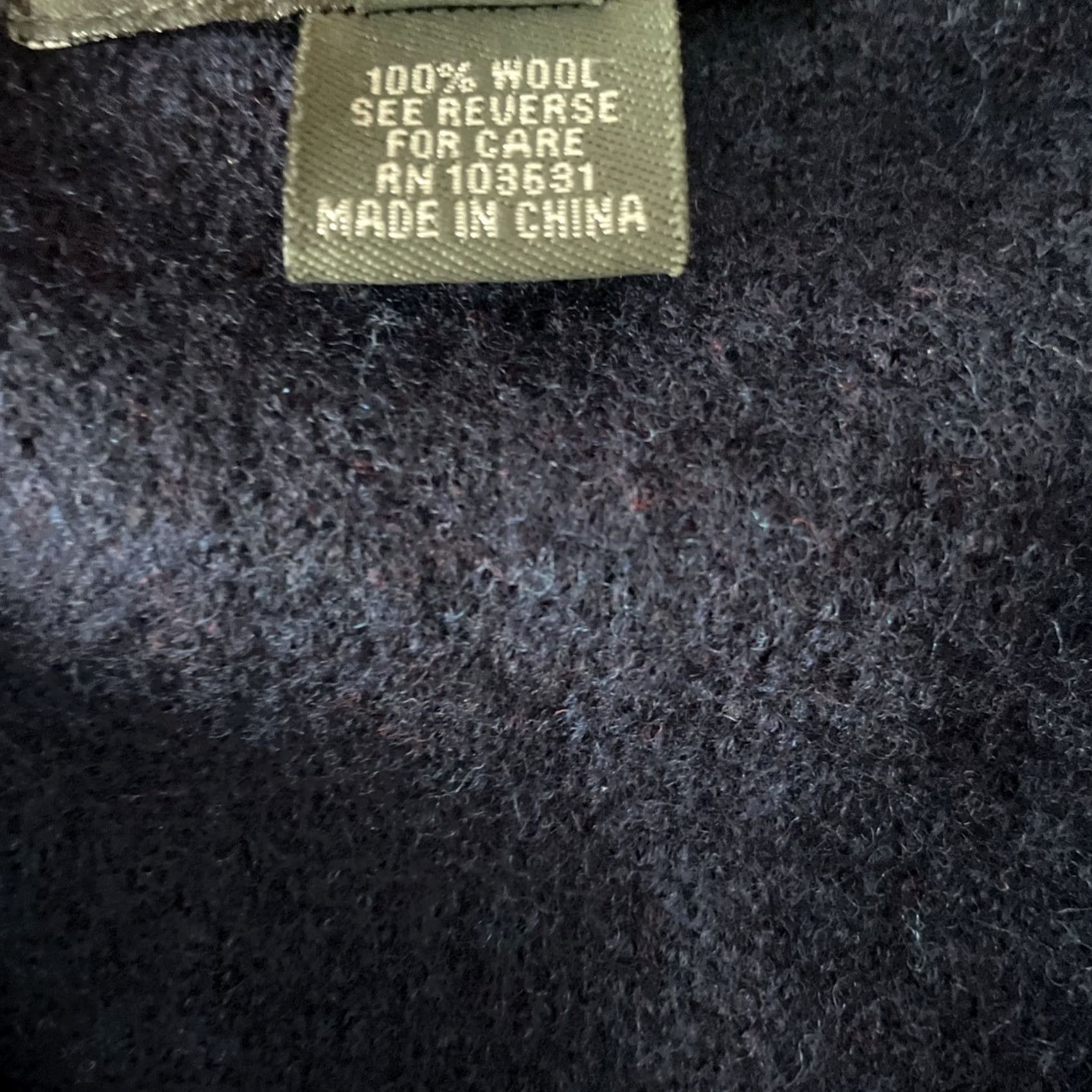 Vintage Simms 1/4 Zip Merino Wool Sweater Mens XL Navy Blue Pullover NWT Thick Size US XL / EU 56 / 4 - 6 Thumbnail