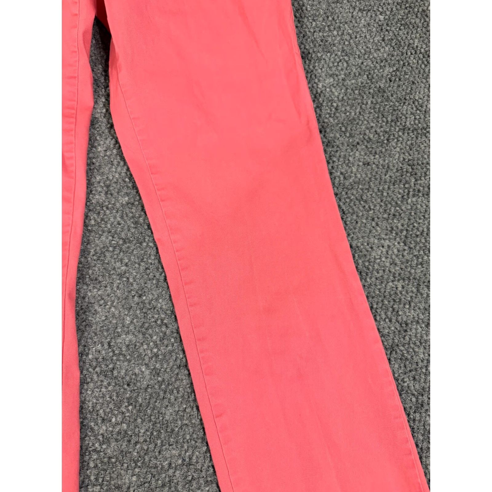 Vineyard Vines Vineyard Vines Pants Mens 34x32 Pink Breaker Chino Casual Preppy Straight Leg Reg 34in Inseam Cotton Spandex Size US 34 / EU 50 - 3 Thumbnail