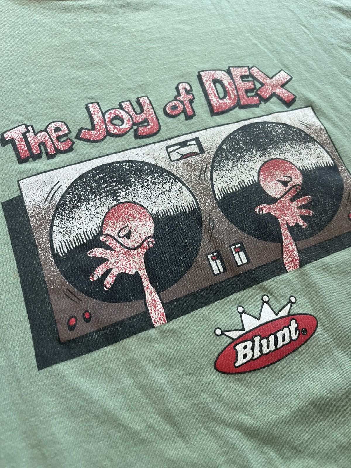 Vintage Vintage Blunt The Joy of DEX Skateboard Streetwear 90’s Size US XL / EU 56 / 4 - 7 Thumbnail