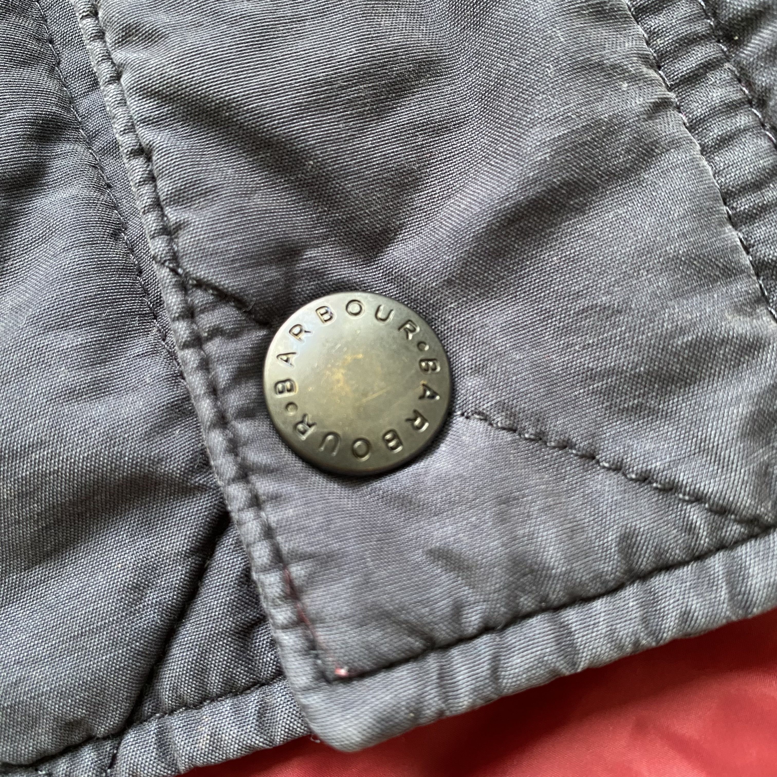 Barbour 🦆 Vintage Faded Barbour vest quilted jacket Size US XL / EU 56 / 4 - 4 Thumbnail