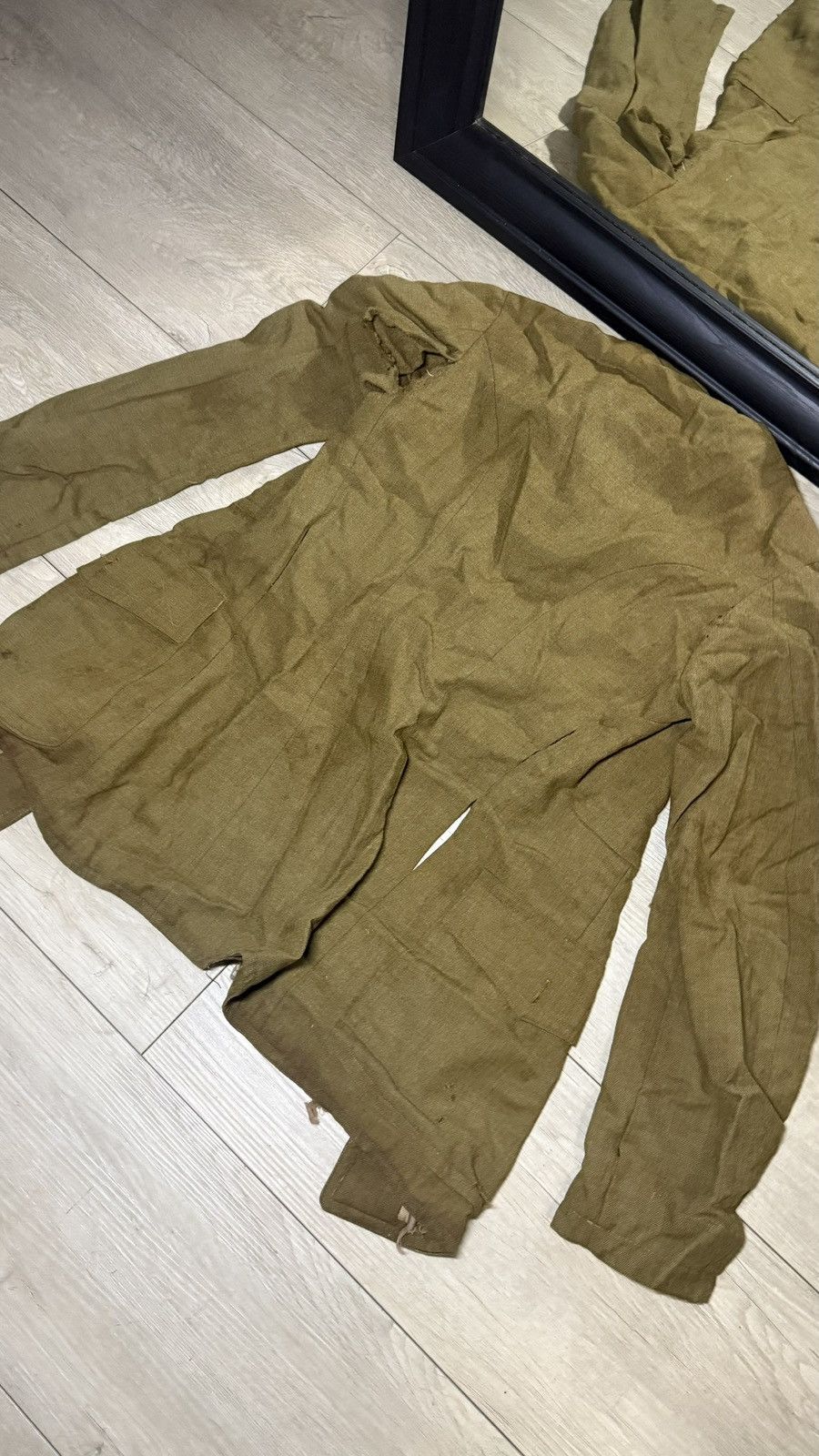 Other Antique World War 1 US Army M1917 Rough Cut Service Coat Size US M / EU 48-50 / 2 - 7 Thumbnail