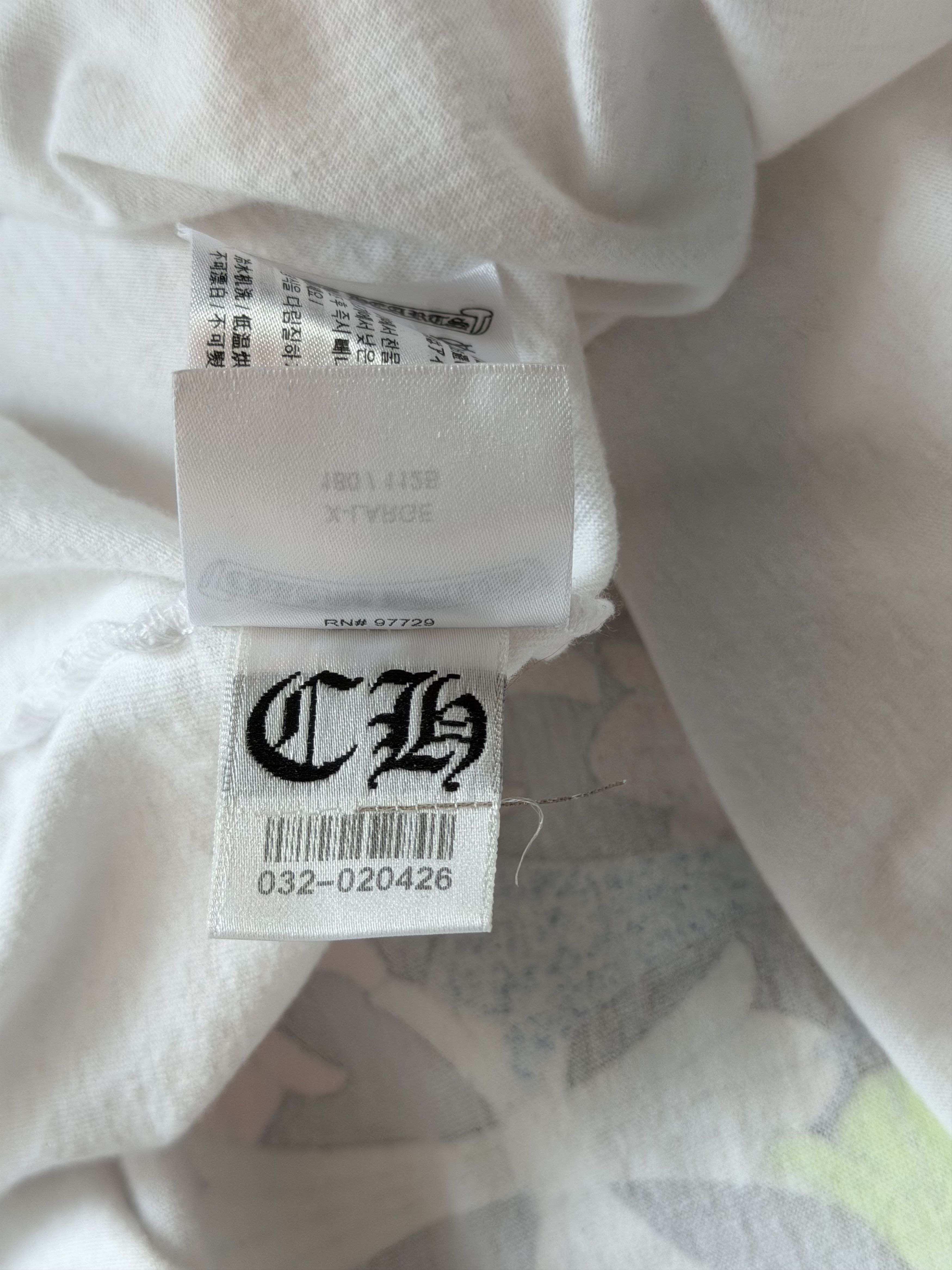 Chrome Hearts Chrome Hearts White & Multicolor Cross Longsleeve T-Shirt Size US XL / EU 56 / 4 - 7 Thumbnail