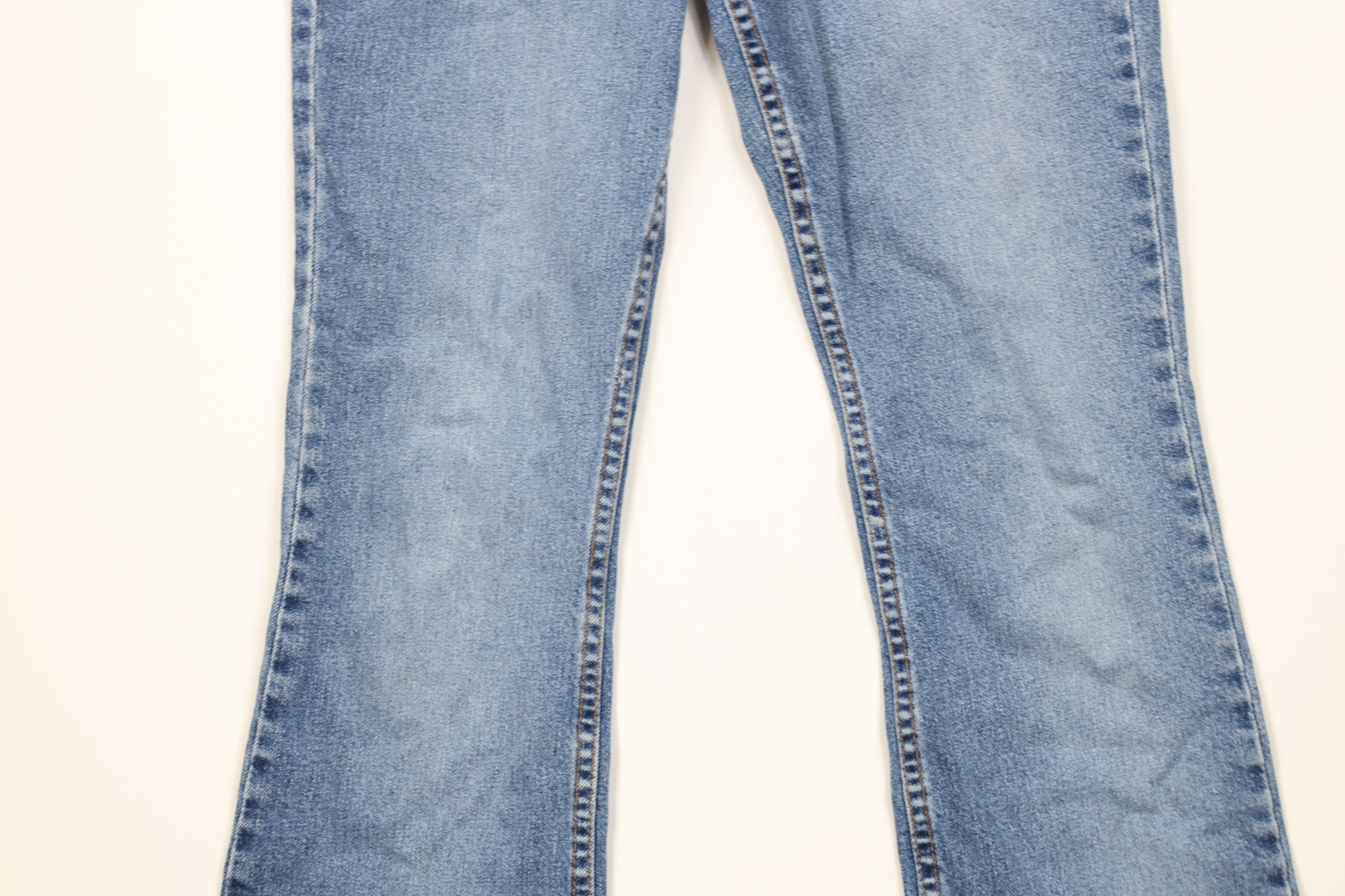 Levi's Vintage Y2K 2001 Levis 515 Lower Rise Boot Cut Jeans USA Size 28" / US 6 / IT 42 - 3 Thumbnail