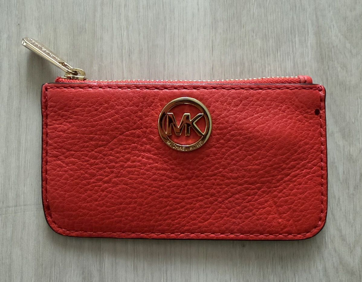 Michael Kors Michael Kors JetSet Fulton Travel Leather Key Pouch Size ONE SIZE - 1 Thumbnail