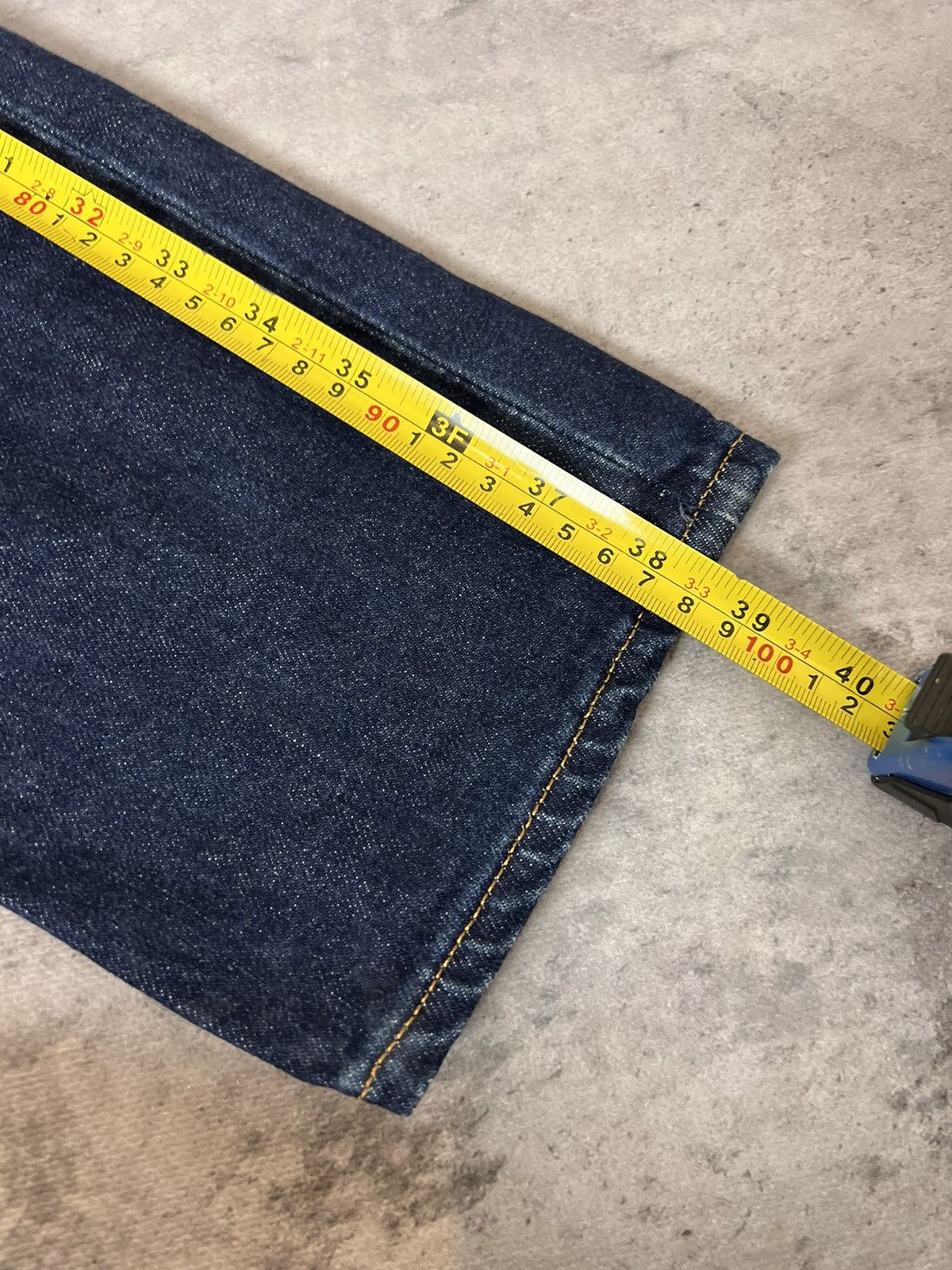 Acne Studios Acne Studios River Dark Blue Denim Jeans Size US 31 - 9 Thumbnail