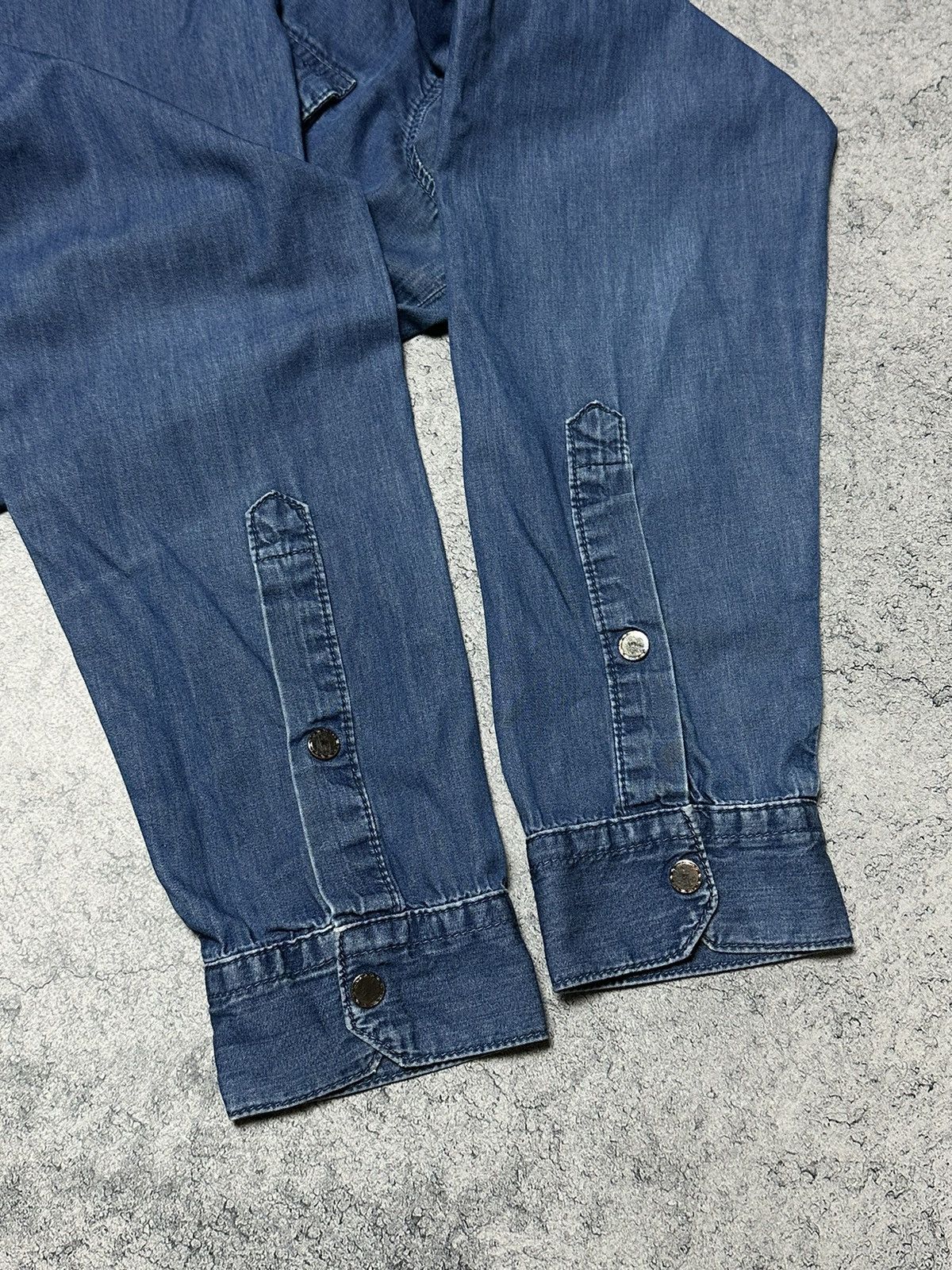H&M × Versace Versace x H&M Denim Jeans Long Sleeve Shirt Size US L / EU 52-54 / 3 - 11 Thumbnail
