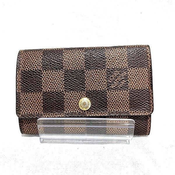 Louis Vuitton Louis Vuitton Louis Vuitton Damier Multicles 6 Key Case N62630 Canvas Key Holder N62630 in Good Condition Size ONE SIZE - 1 Thumbnail