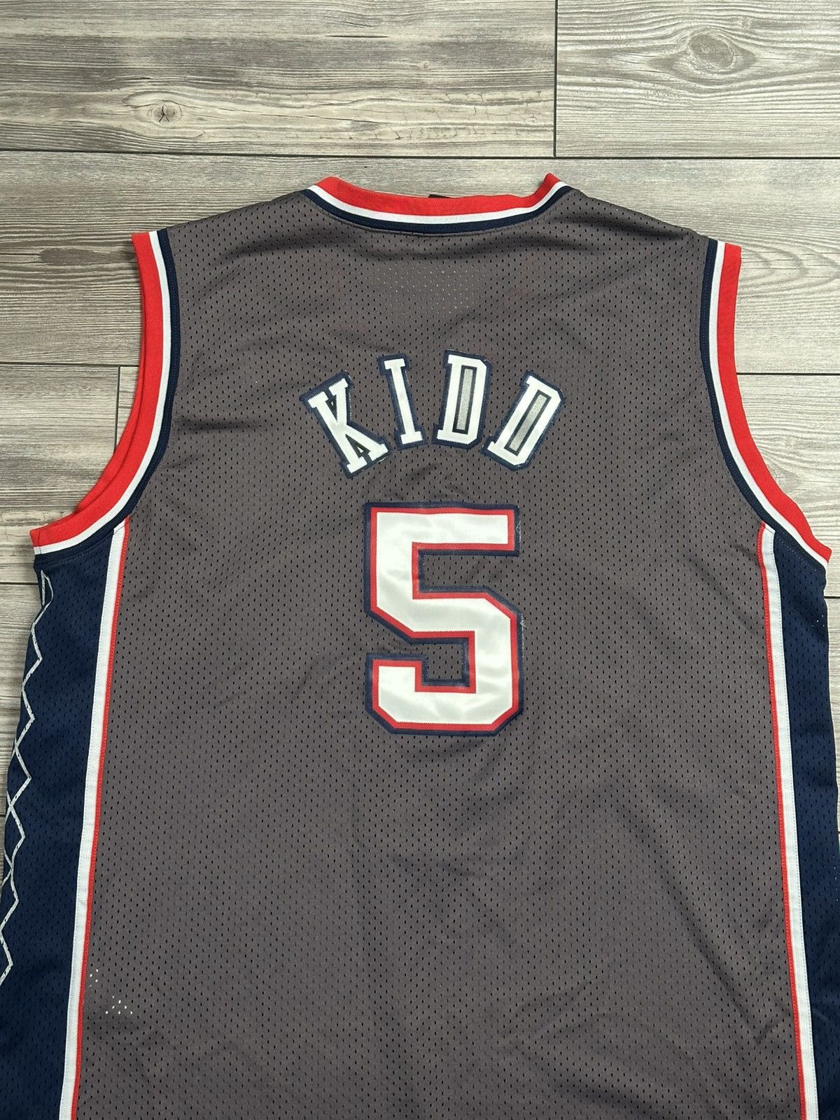 NBA Vintage New Jersey Nets Jason Kidd Nike Jersey Size US XXL / EU 58 / 5 - 4 Thumbnail