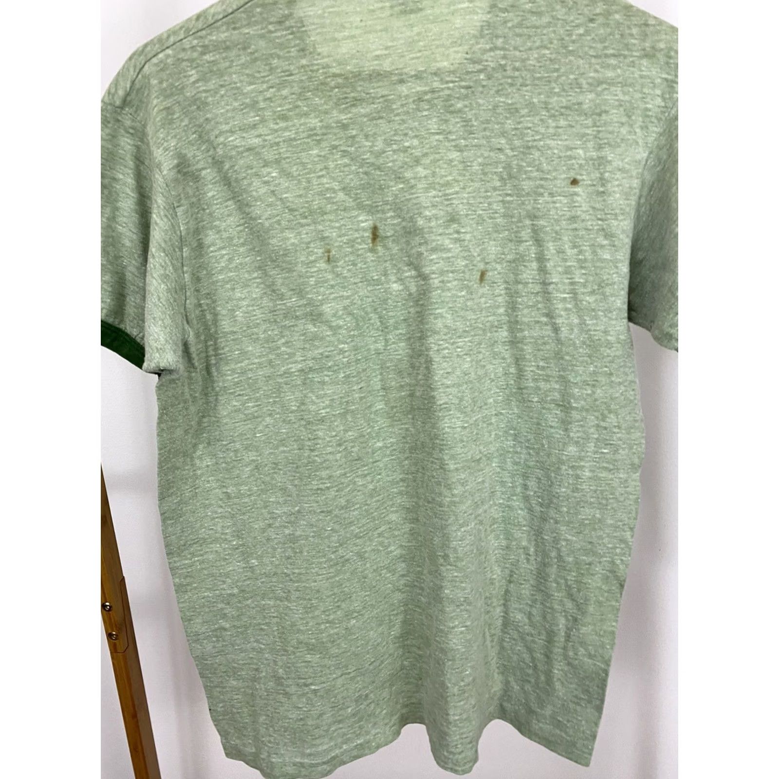 Hanes VINTAGE 70s Hanes Green T-Shirt L Mens Size US L / EU 52-54 / 3 - 5 Thumbnail