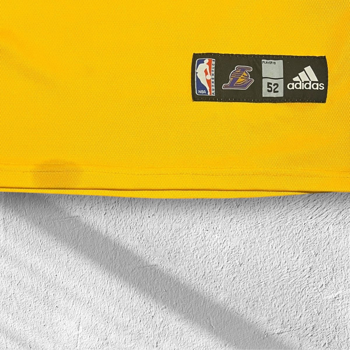 Adidas Kobe Bryant #24 Los Angeles Lakers Yellow Adidas Jersey Size US XL / EU 56 / 4 - 3 Thumbnail