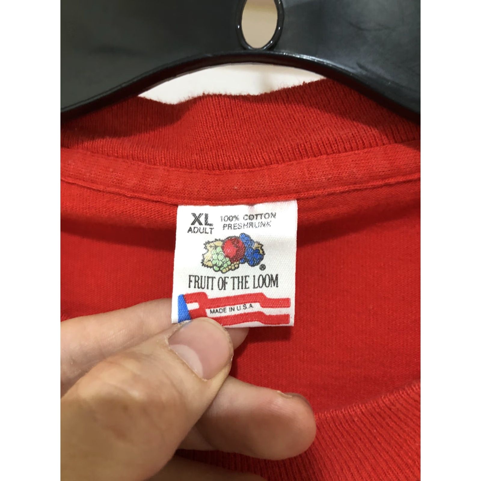 Fruit Of The Loom VINTAGE Western Kentucky Hilltoppers T Shirt XL Red Men Crew Neck Short Sleeve College 90s Sports University USA Size US XL / EU 56 / 4 - 3 Thumbnail