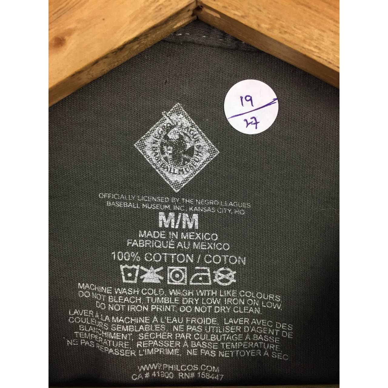 MLB × New York Yankees × Sports Specialties New York Black Yankees Negro League Baseball Team Tee Size US M / EU 48-50 / 2 - 16 Thumbnail