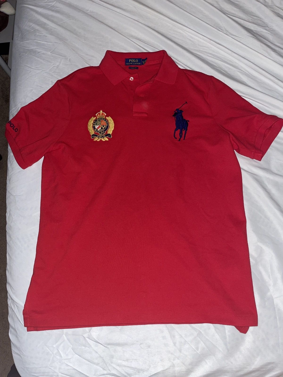 Polo Ralph Lauren polo ralph lauren red polo Size US M / EU 48-50 / 2 - 1 Thumbnail