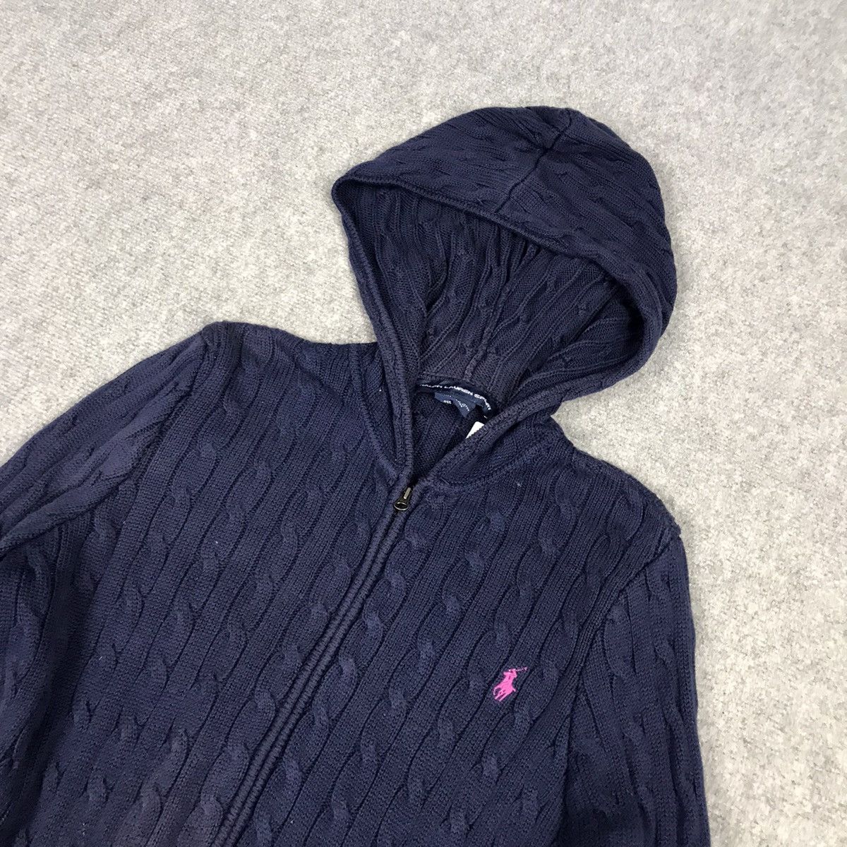 Polo Ralph Lauren POLO RALPH LAUREN KNITWEAR HOODIES ZIPPER Size XL / US 12-14 / IT 48-50 - 2 Thumbnail