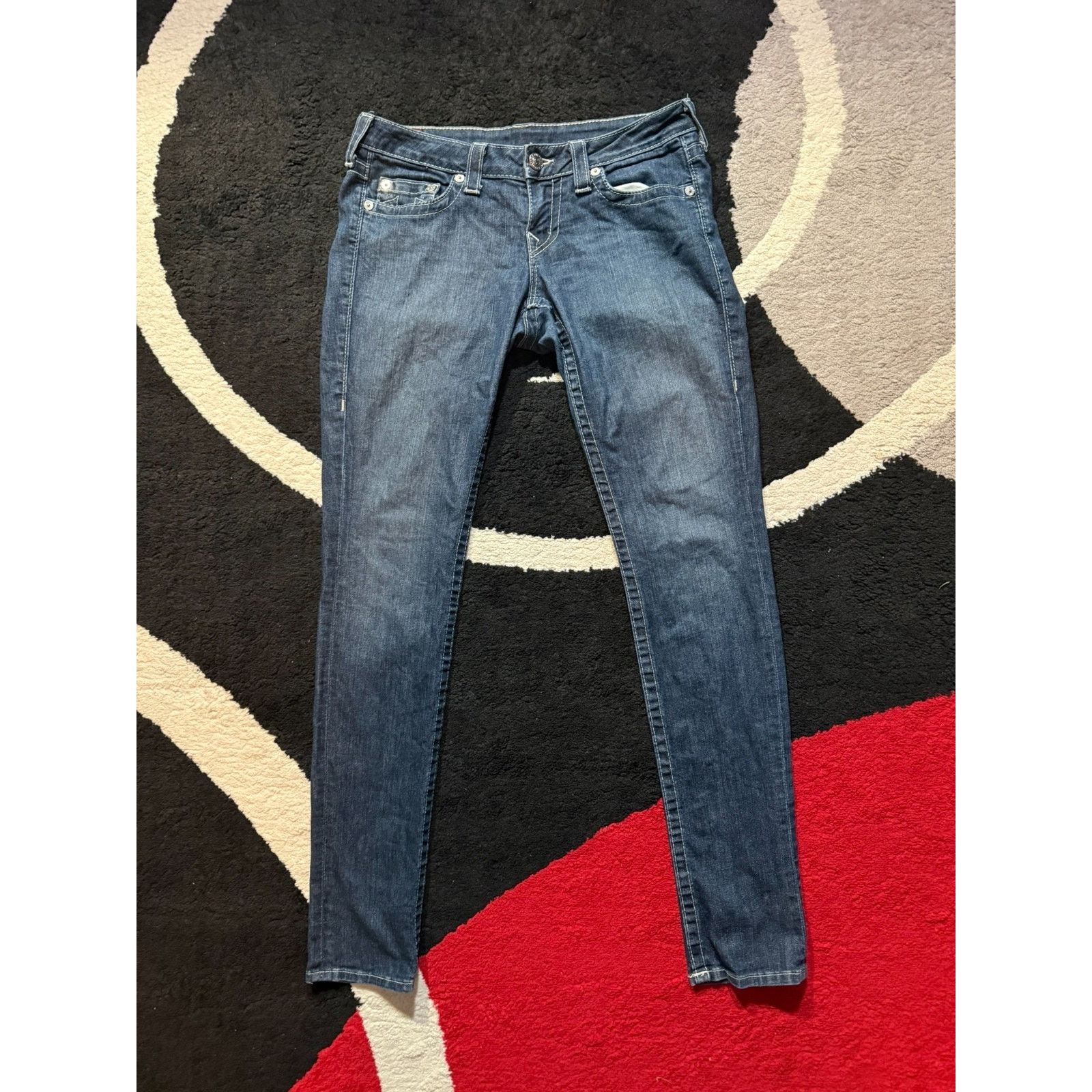 True Religion True Religion Denim Stella Jeans Blue Women's Size 29 Y2K Size US 29 - 5 Thumbnail