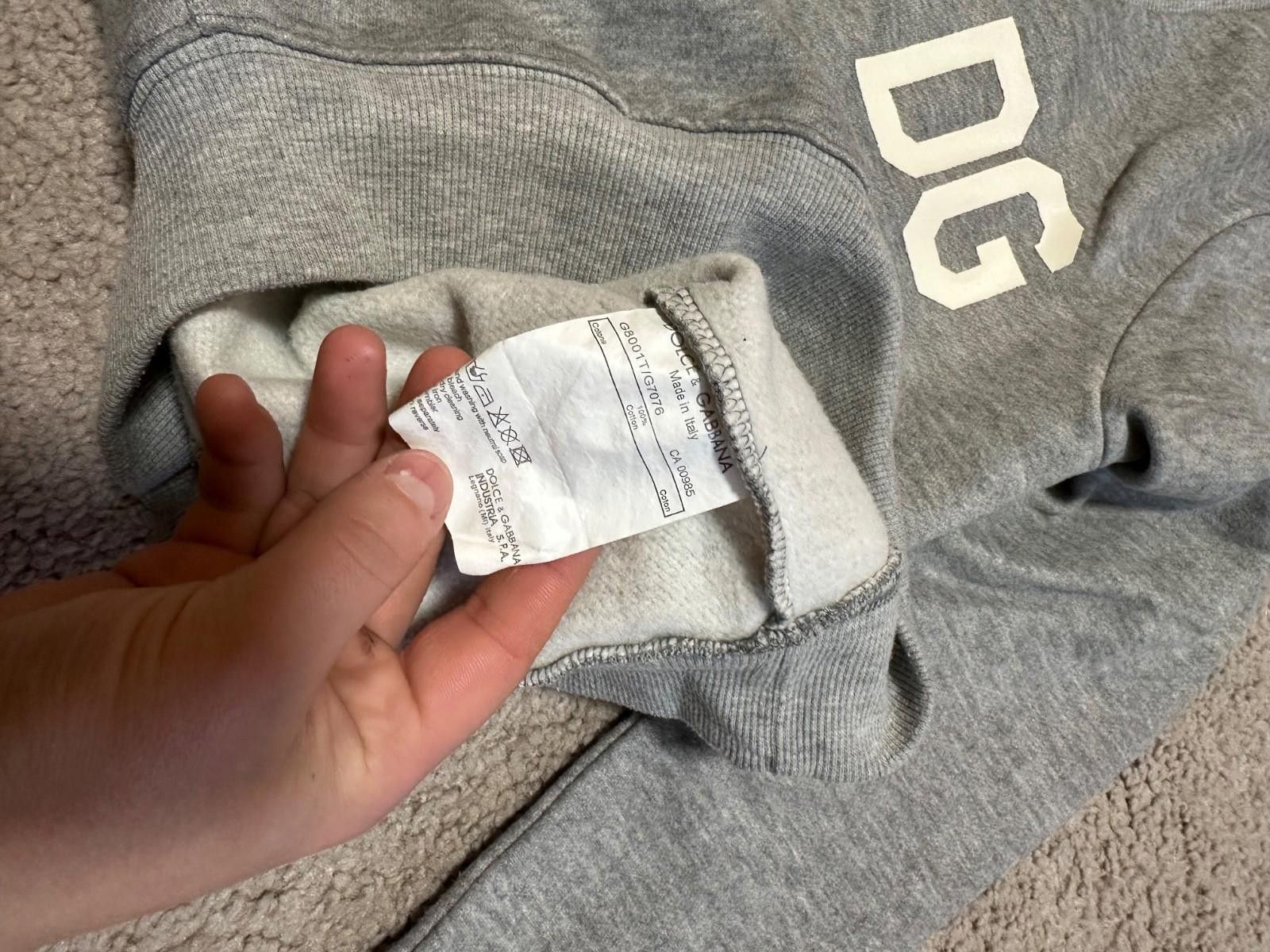 Dolce & Gabbana Dolce&Gabbana DG Logo Sweatshirt Sz 48 Size XL / US 12-14 / IT 48-50 - 6 Thumbnail