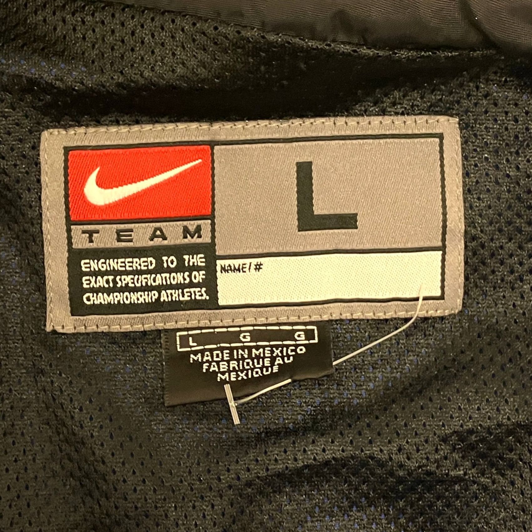 Nike VINTAGE Nike Team Air Force Falcons Jacket Mens L Blue Windbreaker Size US L / EU 52-54 / 3 - 4 Thumbnail