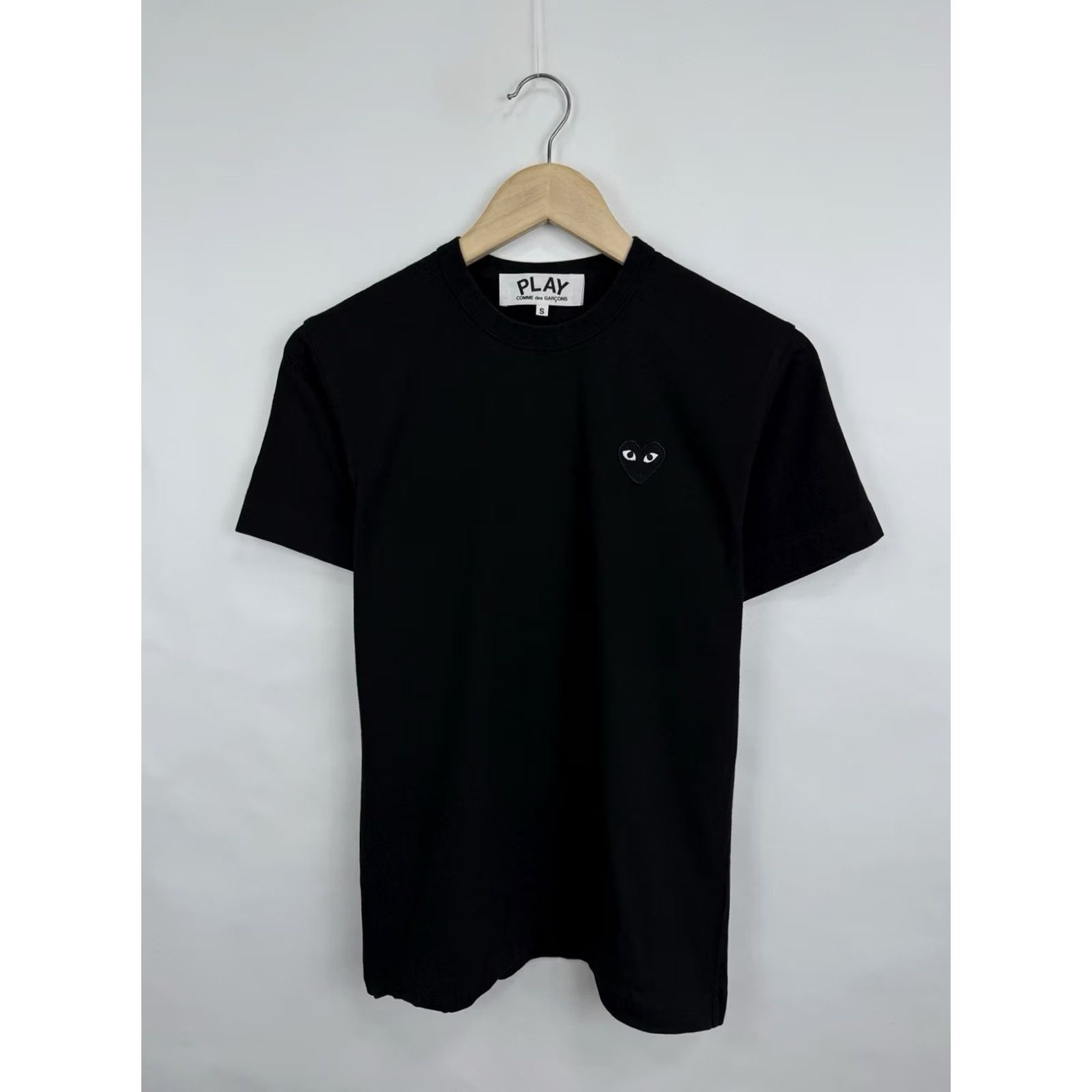 Comme des Garcons Girl VINTAGE Comme Des Garcons Heart T-Shirt Mens S Black Retro Y2K Rare Limited? Size US S / EU 44-46 / 1 - 3 Thumbnail