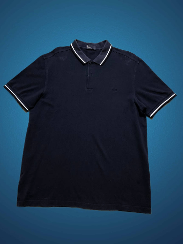 Fred Perry Vintage Fred Perry Slim Fit Short Sleeve Polo Size US XL / EU 56 / 4 - 1 Thumbnail