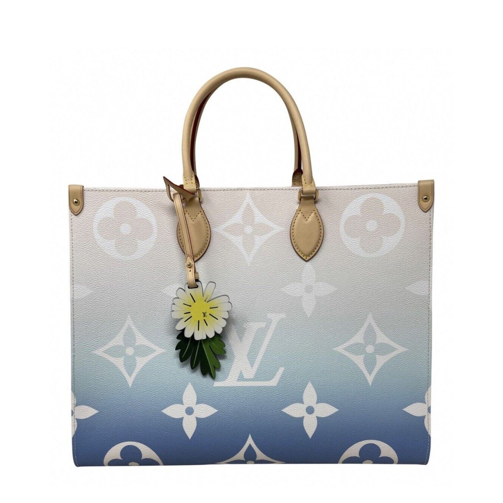 Louis Vuitton Louis Vuitton OnTheGo Tote By The Pool Monogram Giant GM BLU Size ONE SIZE - 1 Thumbnail