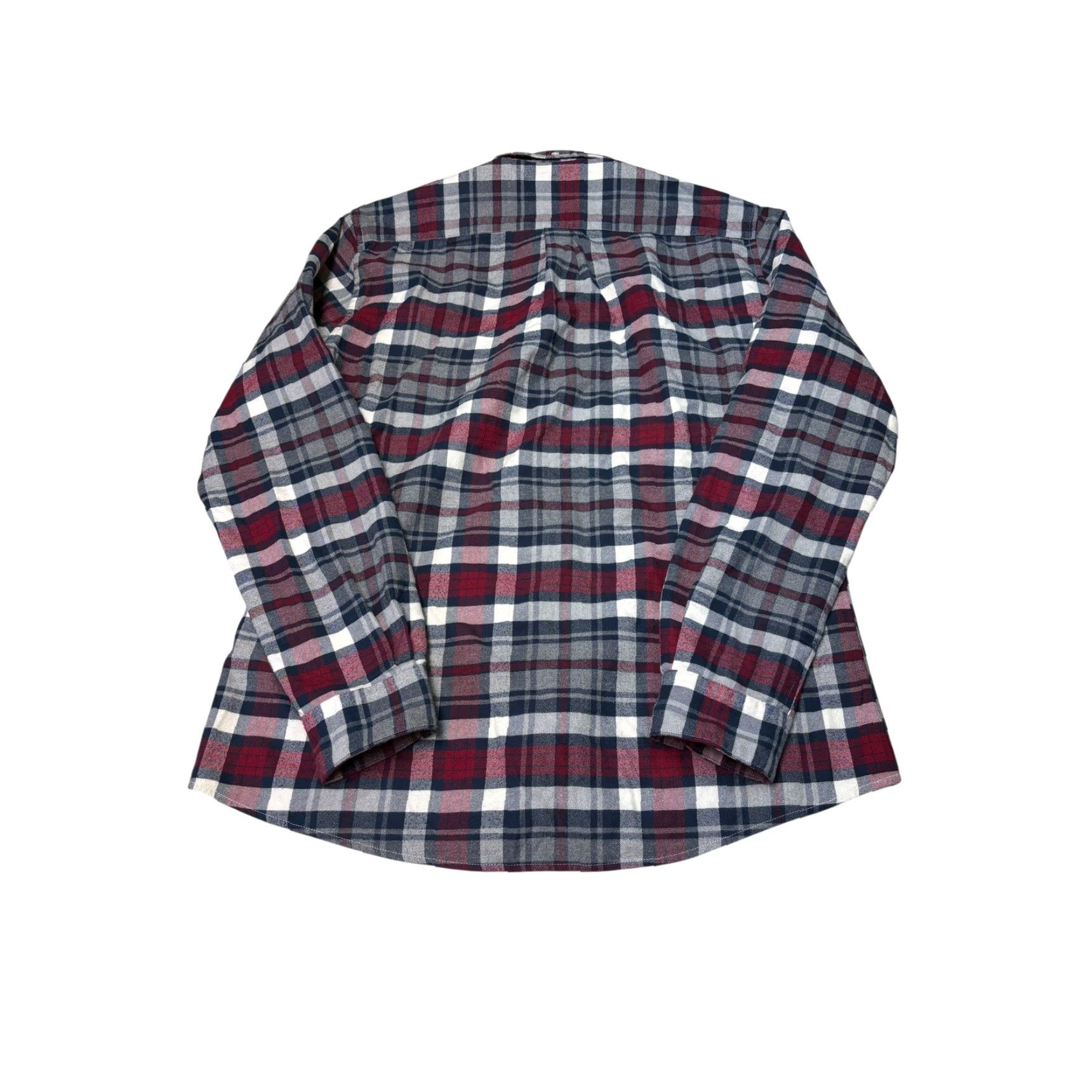 Barbour Barbour Highland Check Tailored Fit Flannel Shirt Mens XL Red Navy Plaid Cotton Shirt Button-Up Casual Workwear Size US XL / EU 56 / 4 - 6 Thumbnail