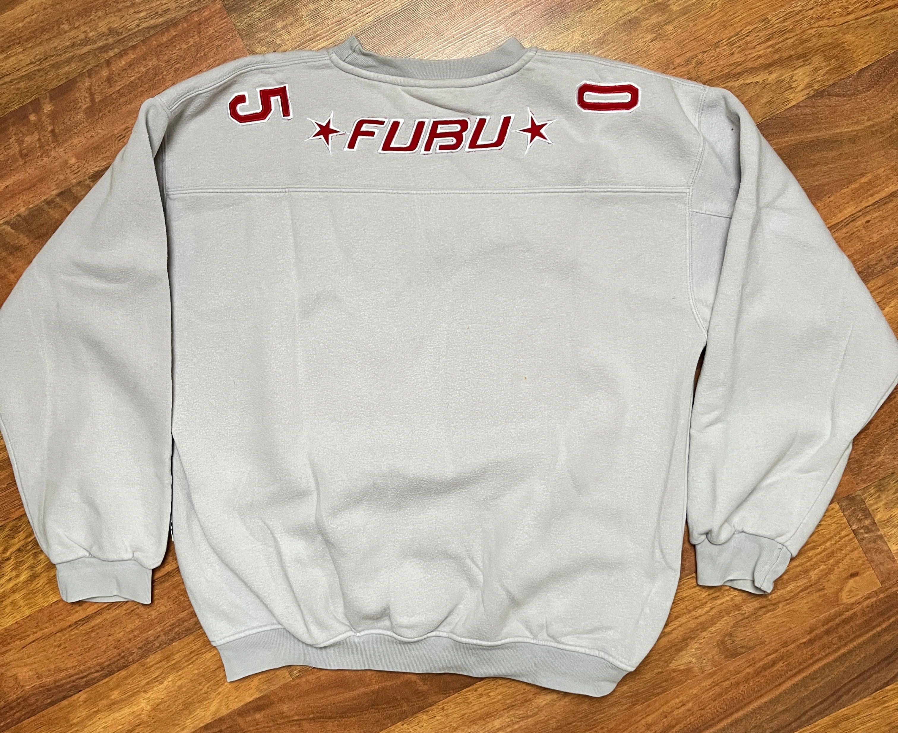 Fubu Fubu 05 collection sport crewneck hoodie Vintage Basic Size US M / EU 48-50 / 2 - 2 Thumbnail