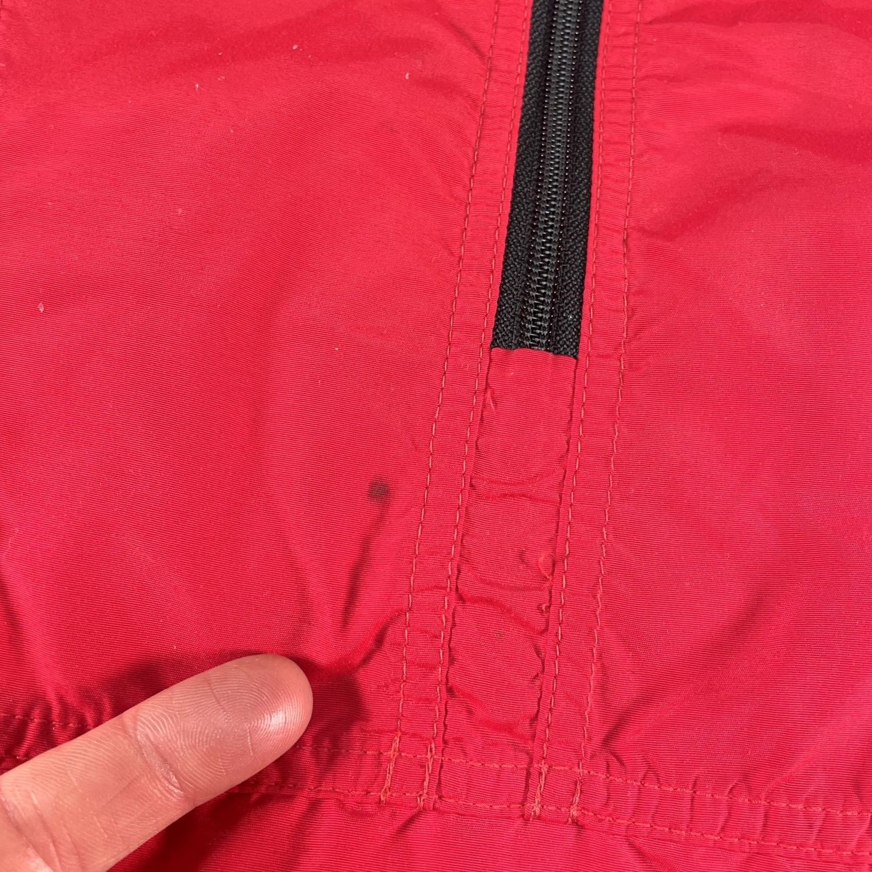 Vintage VINTAGE LL Bean Anorak Jacket Mens Large Red Nylon Hooded 1/4 Zip USA 90s Hiking Size US L / EU 52-54 / 3 - 4 Thumbnail