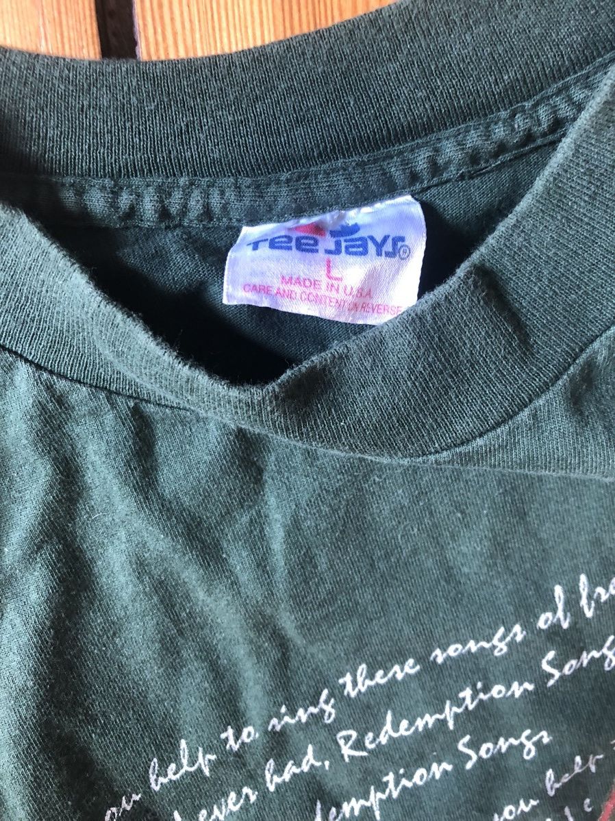 Vintage Vintage Bob Marley - 1996 - Redemption Size US XL / EU 56 / 4 - 4 Thumbnail
