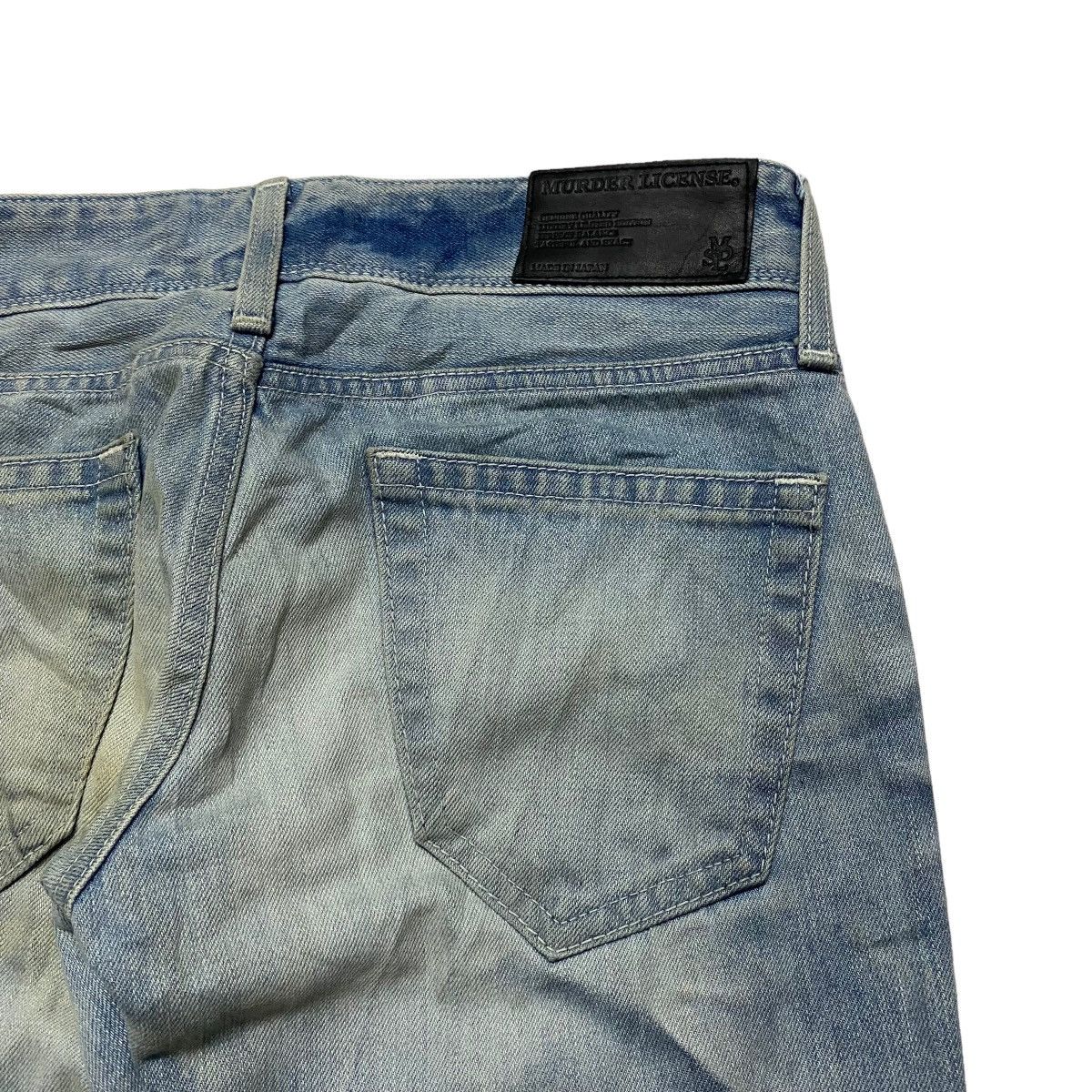 Murder License Murder License Honeycomb Denim Flare Jeans Size US 28 / EU 44 - 12 Thumbnail
