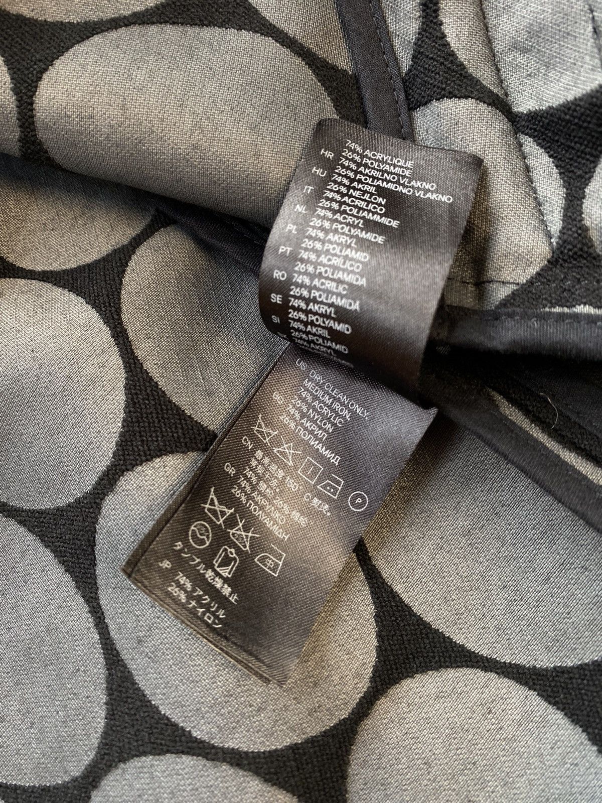 H&M × Marni Rare Marni x H&M Black Coat Size 6 Size M / US 6-8 / IT 42-44 - 8 Thumbnail