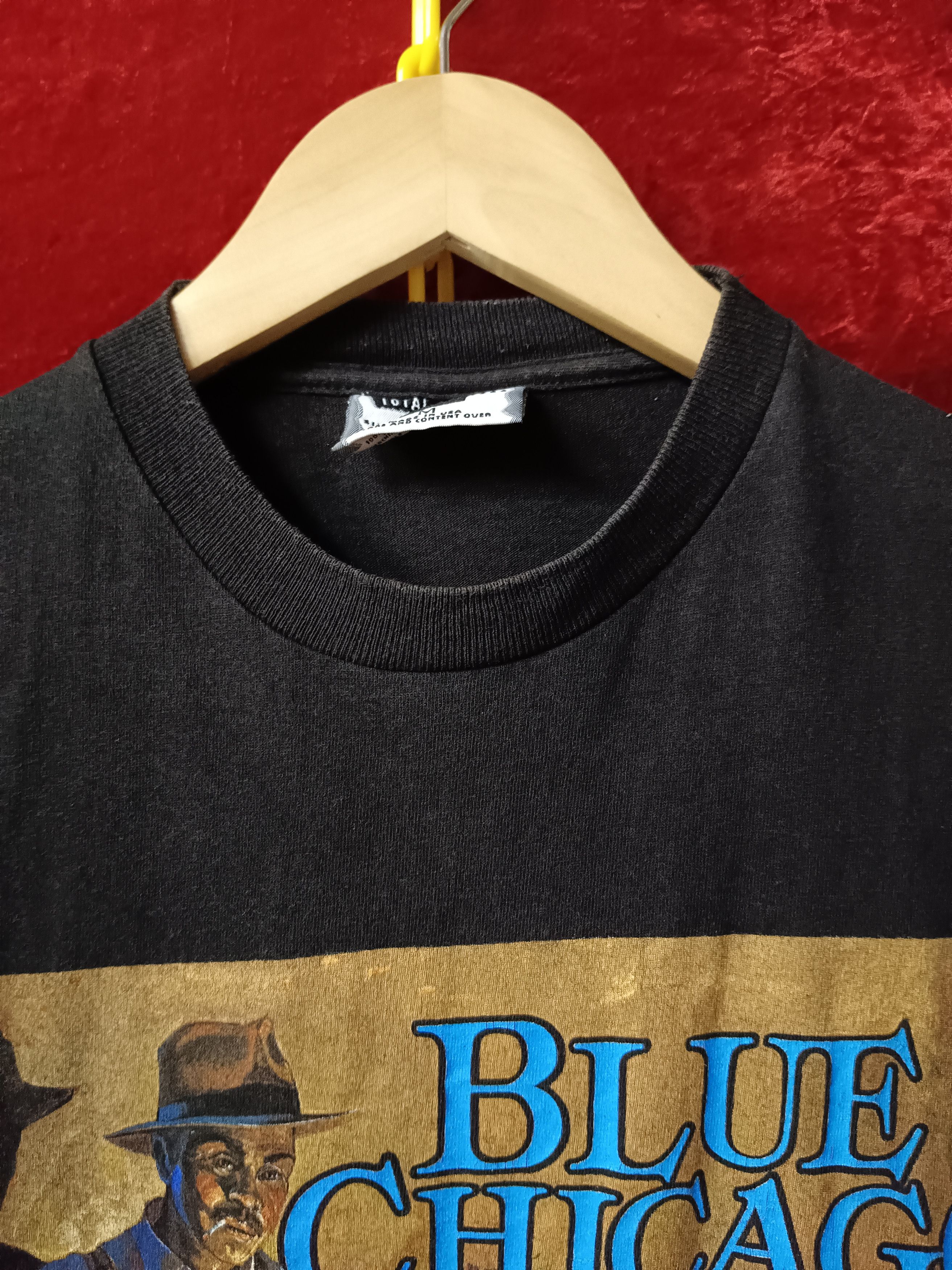 Lee × Vintage Blue Chicago Art by John Carroll Tee Size US M / EU 48-50 / 2 - 10 Thumbnail