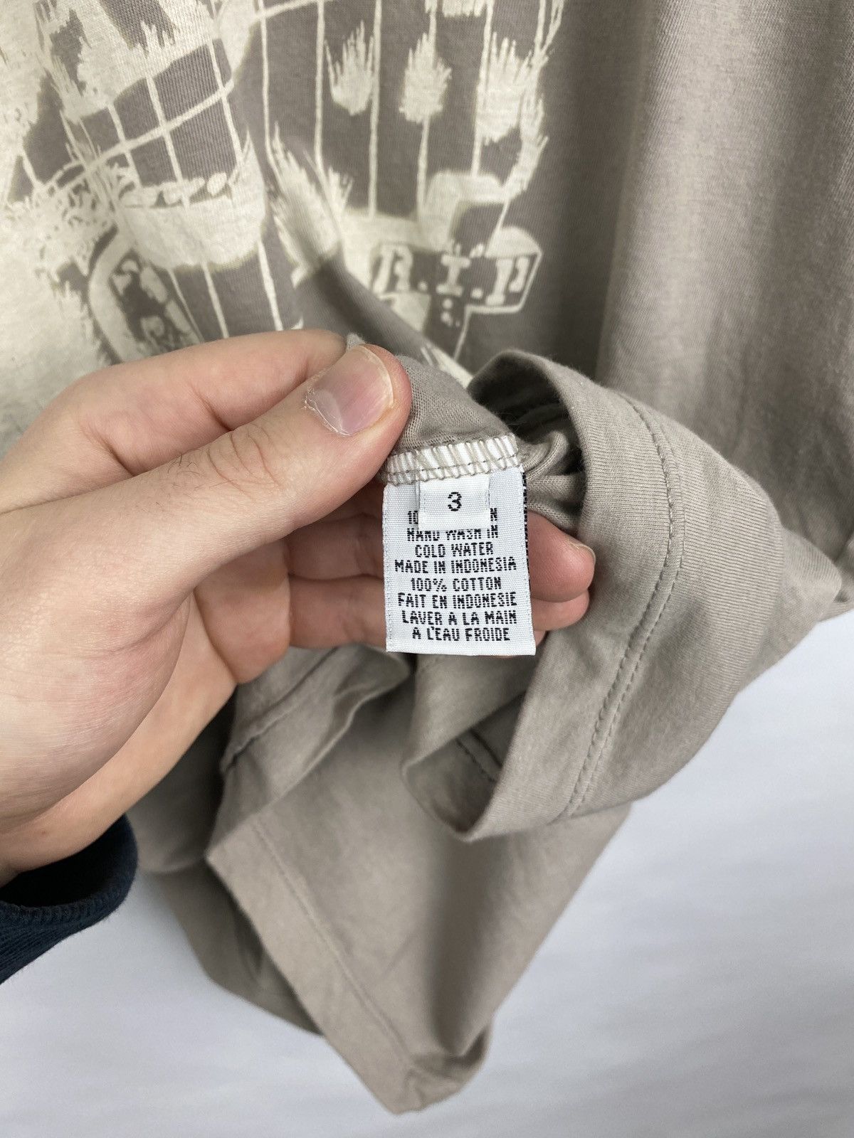 Japanese Brand Avante Garde Handmade 20151735 Religion Till I Die T-Shirt Size US M / EU 48-50 / 2 - 8 Thumbnail
