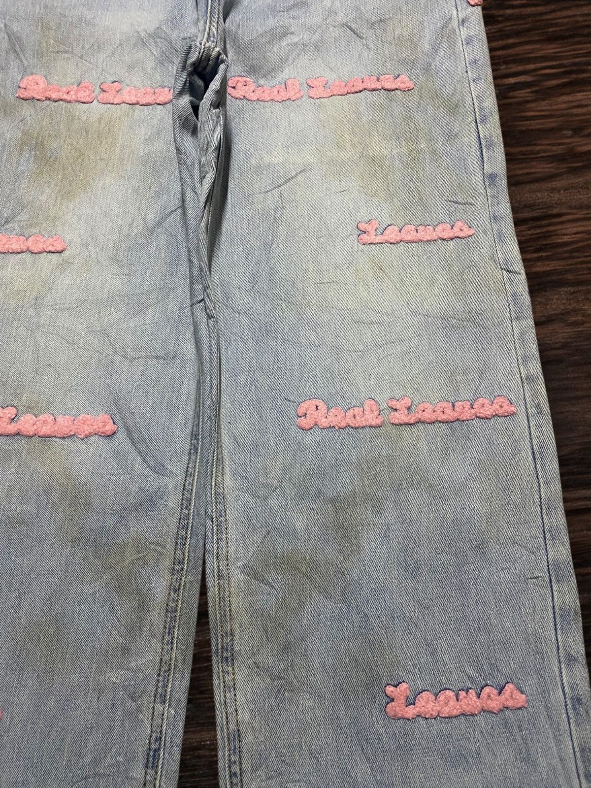 Japanese Brand Pink and blue I.V.I. jeans #festivalvibes Size US 26 / EU 42 - 8 Thumbnail