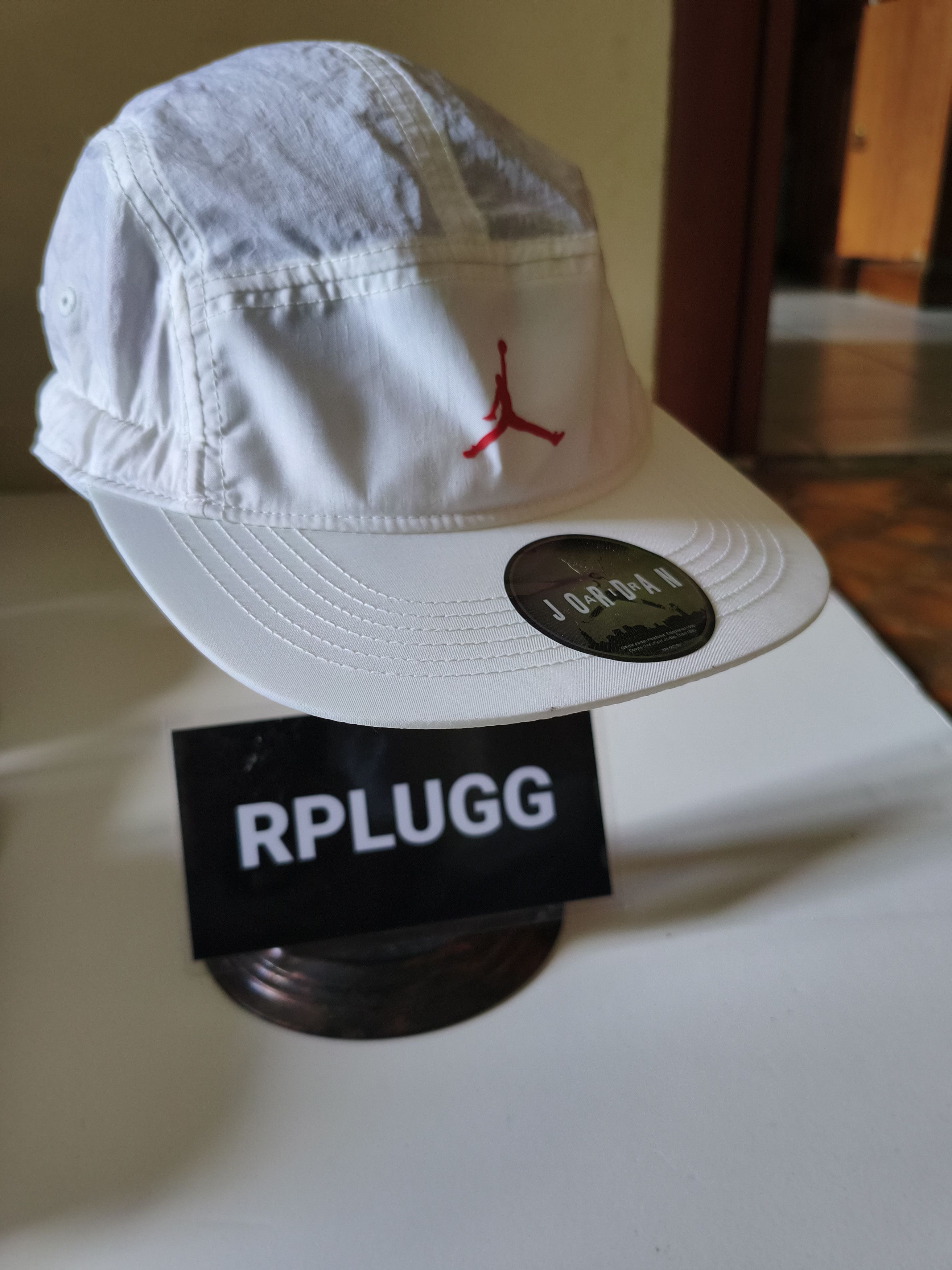 Jordan Brand Air Jordan AW84 Legacy 5-Panel Classic Cap White 918441 100 Size ONE SIZE - 2 Thumbnail